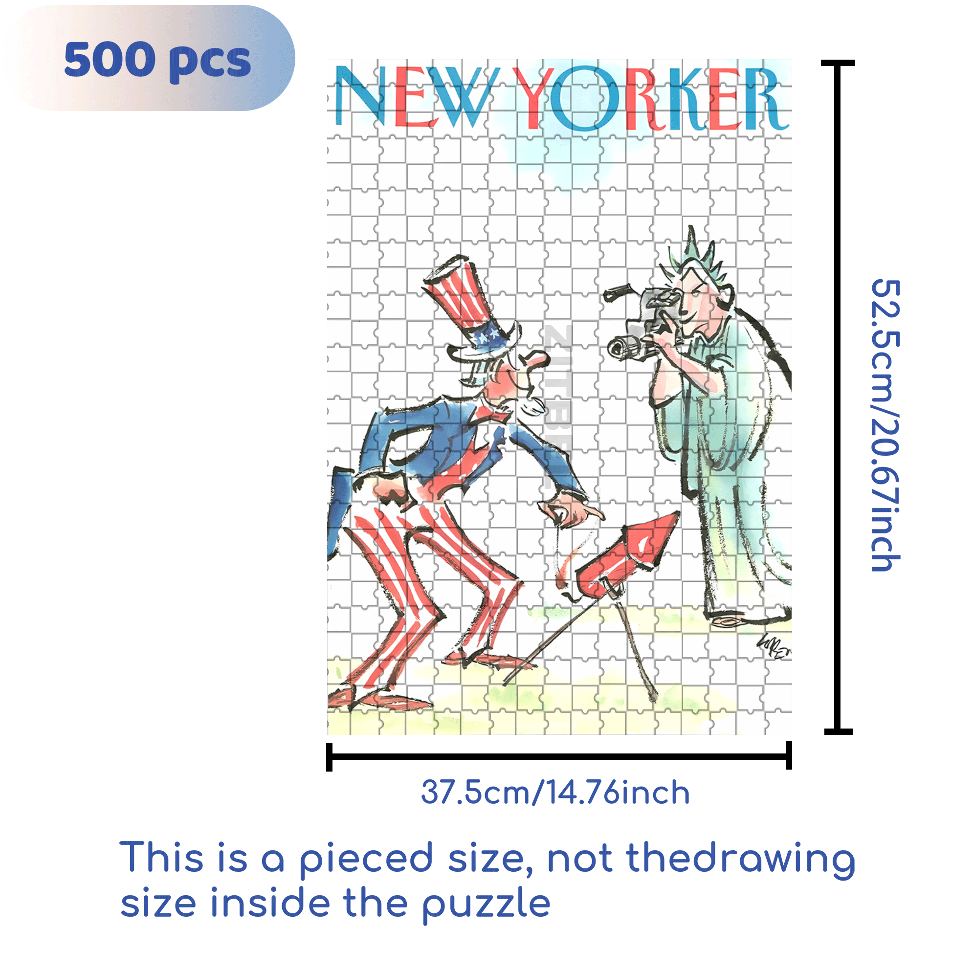 Important Moment 500pcs/1000pcs Jigsaw Puzzle, Scratch-Resistant, Interactive Family Game & Brain-Boosting DIY Decor, Perfect for Halloween, Christmas & New Year Gifts, Family Puzzle Game