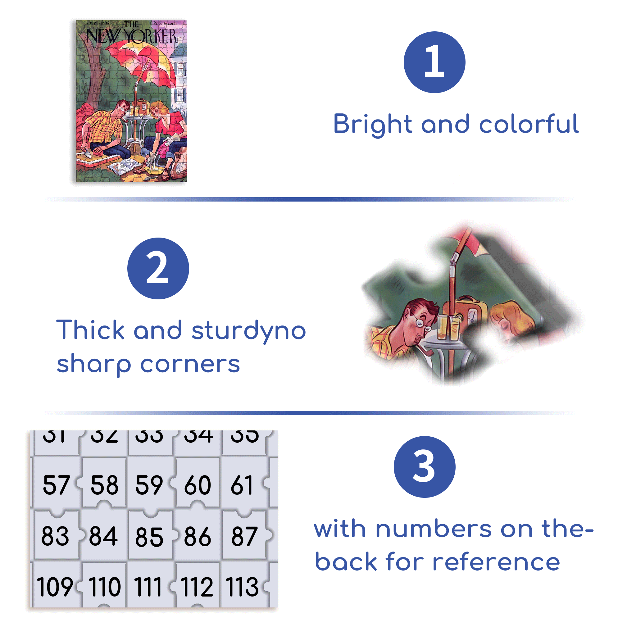 Mixed Cemen 500pcs/1000pcs Jigsaw Puzzle, Scratch-Resistant, Interactive Family Game & Brain-Boosting DIY Decor, Perfect for Halloween, Christmas & New Year Gifts, Family Puzzle Game