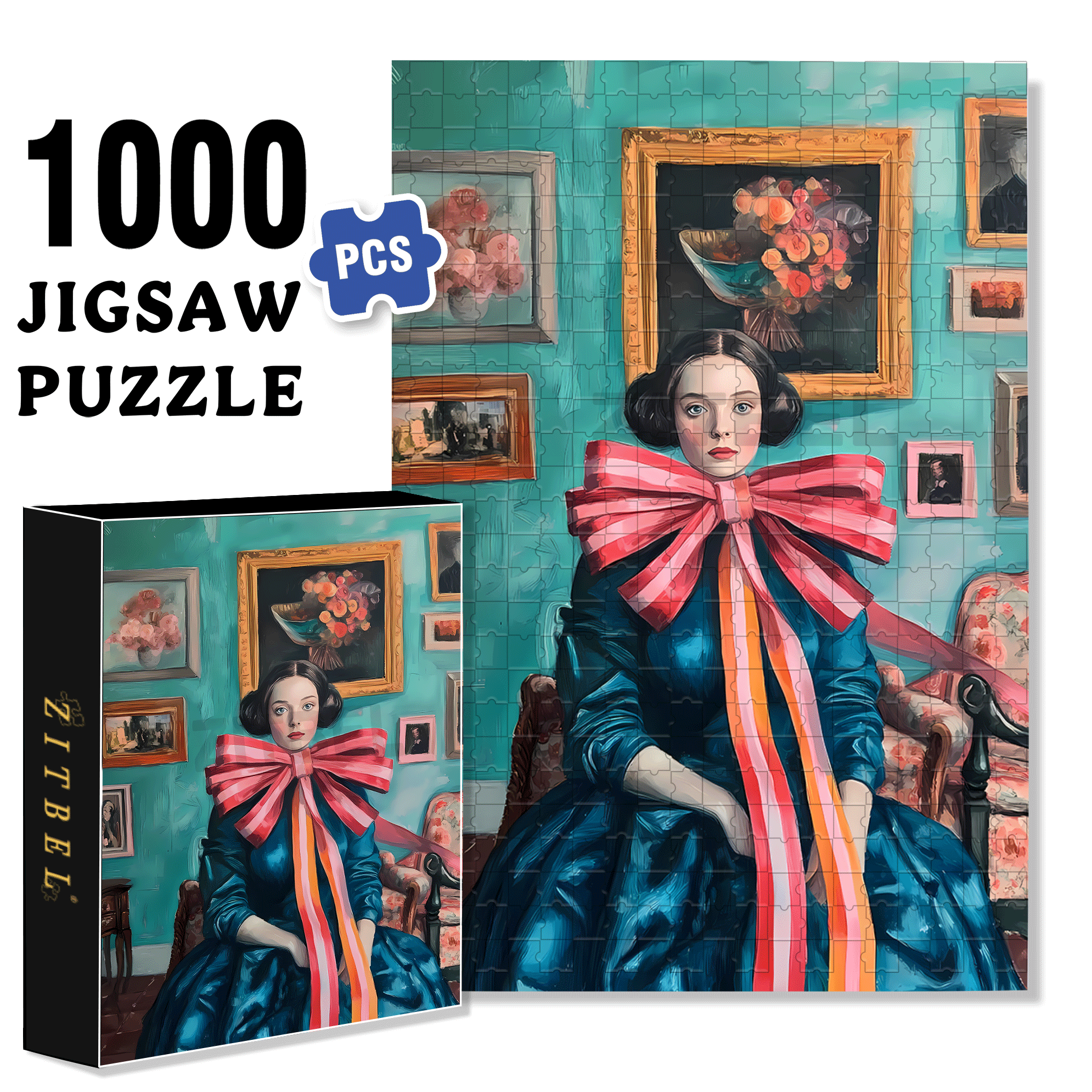 Notes From A Bow Enchantress 500pcs/1000pcs Jigsaw Puzzle, Scratch-Resistant, Interactive Family Game & Brain-Boosting DIY Decor, Perfect for Halloween, Christmas & New Year Gifts, Family Puzzle Game