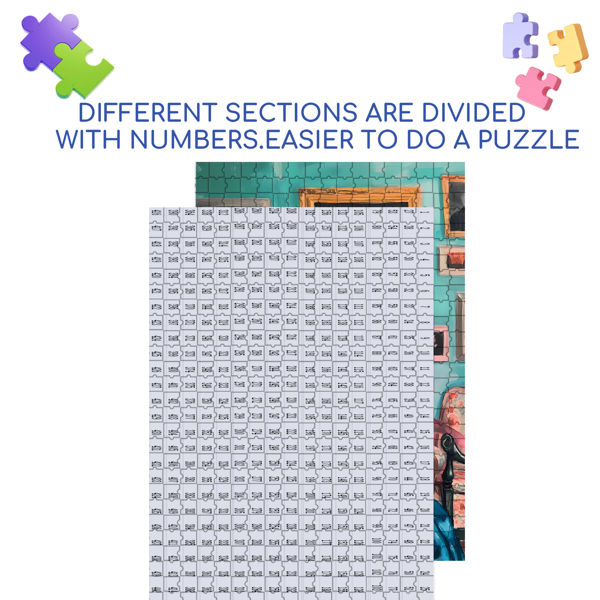 Notes From A Bow Enchantress 500pcs/1000pcs Jigsaw Puzzle, Scratch-Resistant, Interactive Family Game & Brain-Boosting DIY Decor, Perfect for Halloween, Christmas & New Year Gifts, Family Puzzle Game