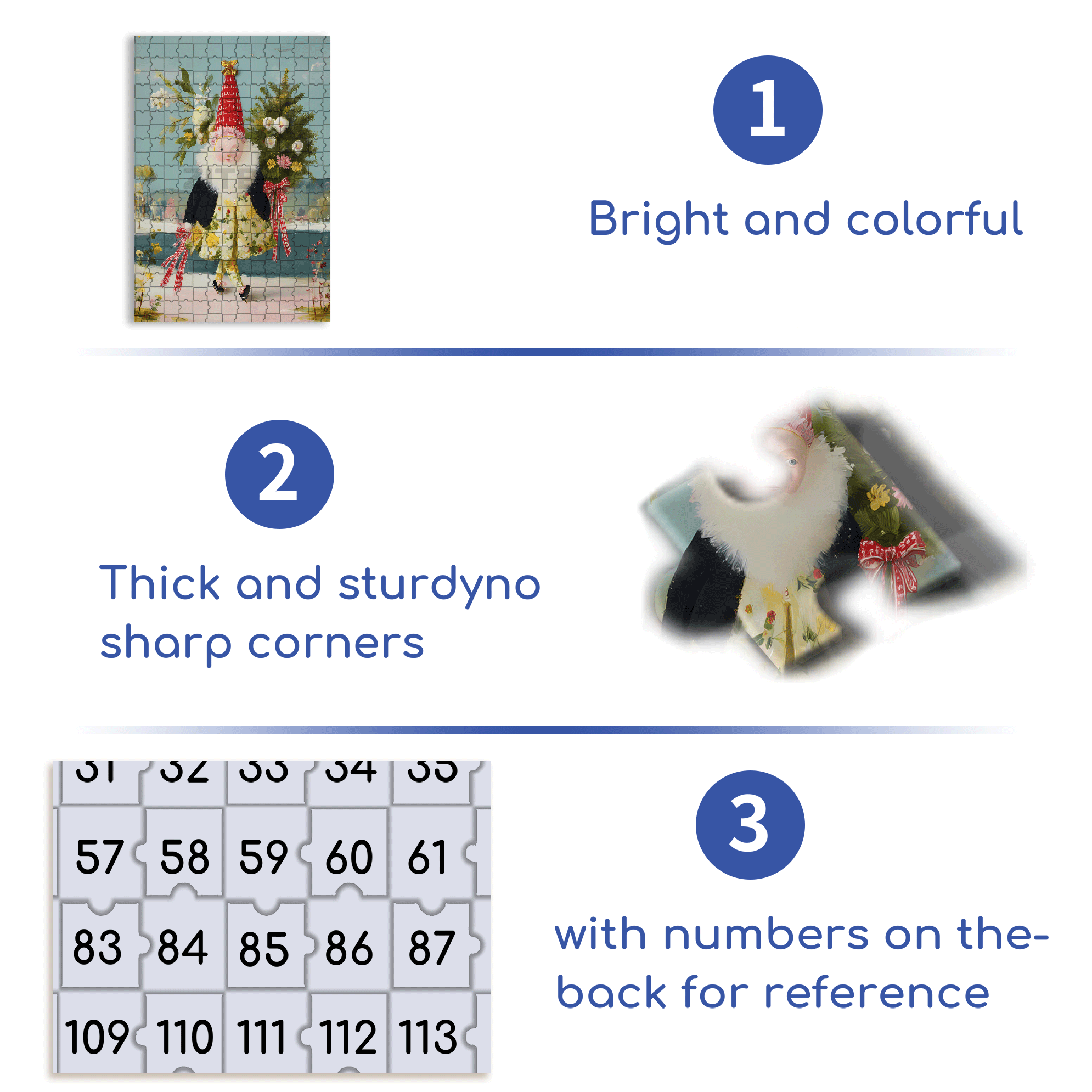 Small Wonder, Big Heart 500pcs/1000pcs Jigsaw Puzzle, Scratch-Resistant, Interactive Family Game & Brain-Boosting DIY Decor, Perfect for Halloween, Christmas & New Year Gifts, Family Puzzle Game