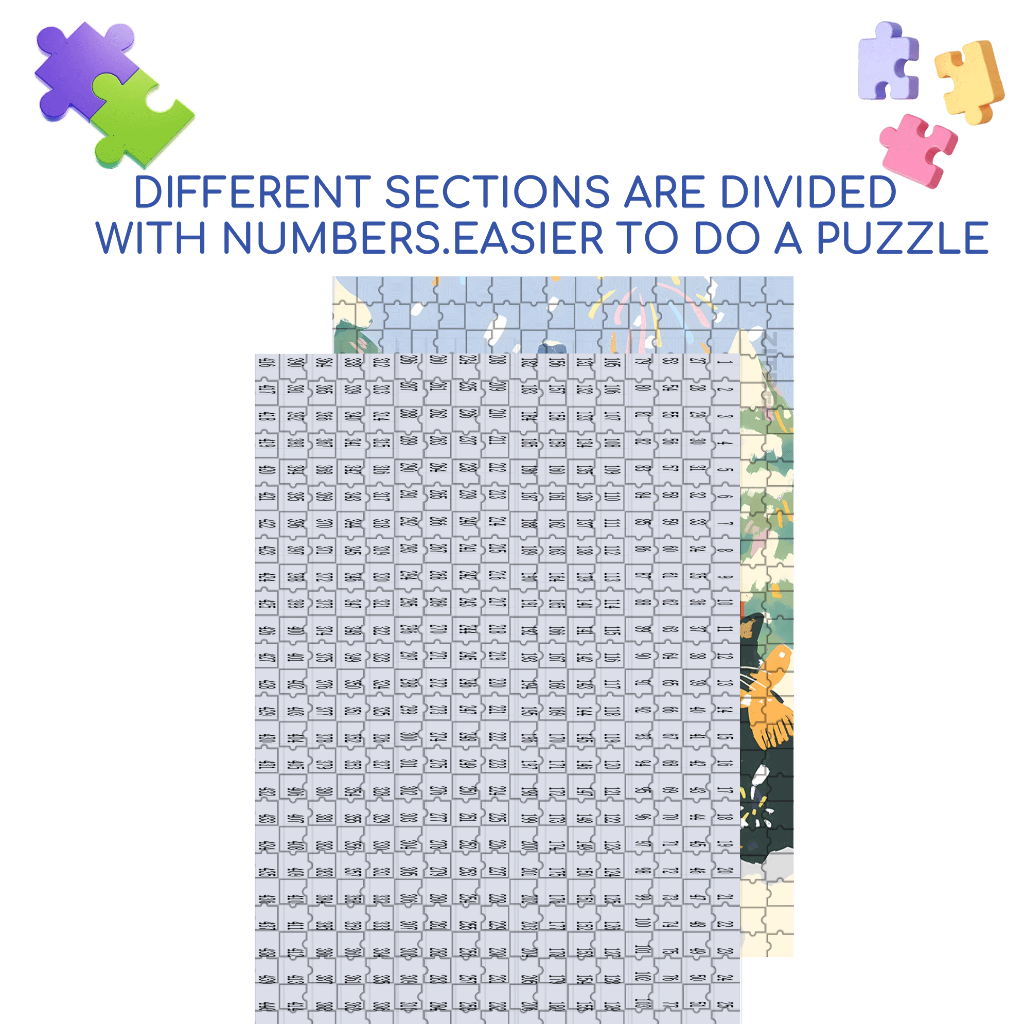 Snowman Fireworks 500pcs/1000pcs Jigsaw Puzzle, Scratch-Resistant, Interactive Family Game & Brain-Boosting DIY Decor, Perfect for Halloween, Christmas & New Year Gifts, Family Puzzle Game