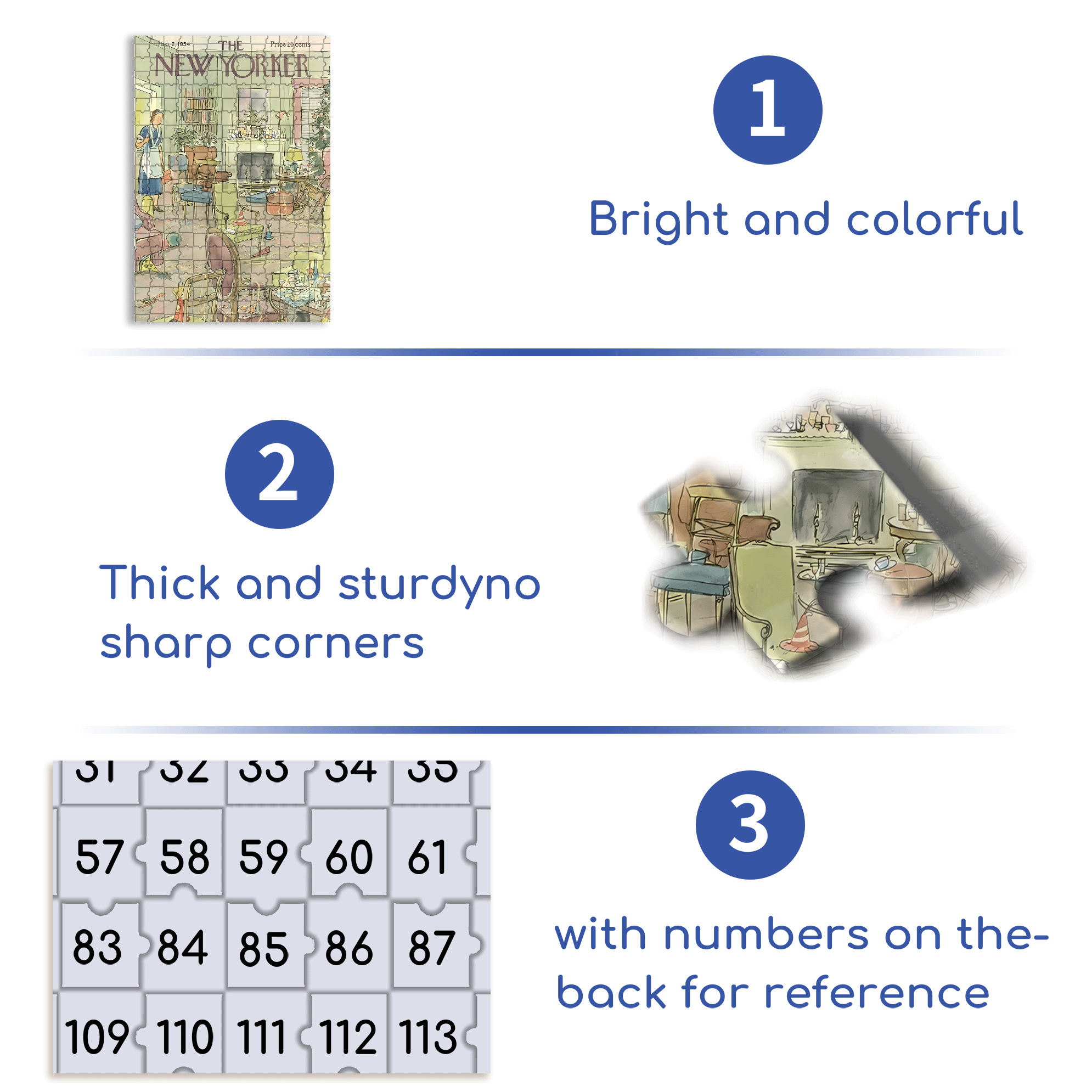 A Complete Mess 500pcs/1000pcs Jigsaw Puzzle, Scratch-Resistant, Interactive Family Game & Brain-Boosting DIY Decor, Perfect for Halloween, Christmas & New Year Gifts, Family Puzzle Game