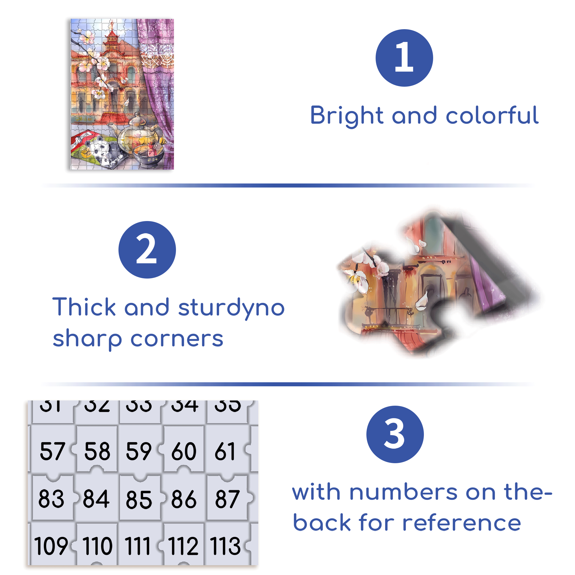 A Pot Of Flower Tea 500pcs/1000pcs Jigsaw Puzzle, Scratch-Resistant, Interactive Family Game & Brain-Boosting DIY Decor, Perfect for Halloween, Christmas & New Year Gifts, Family Puzzle Game