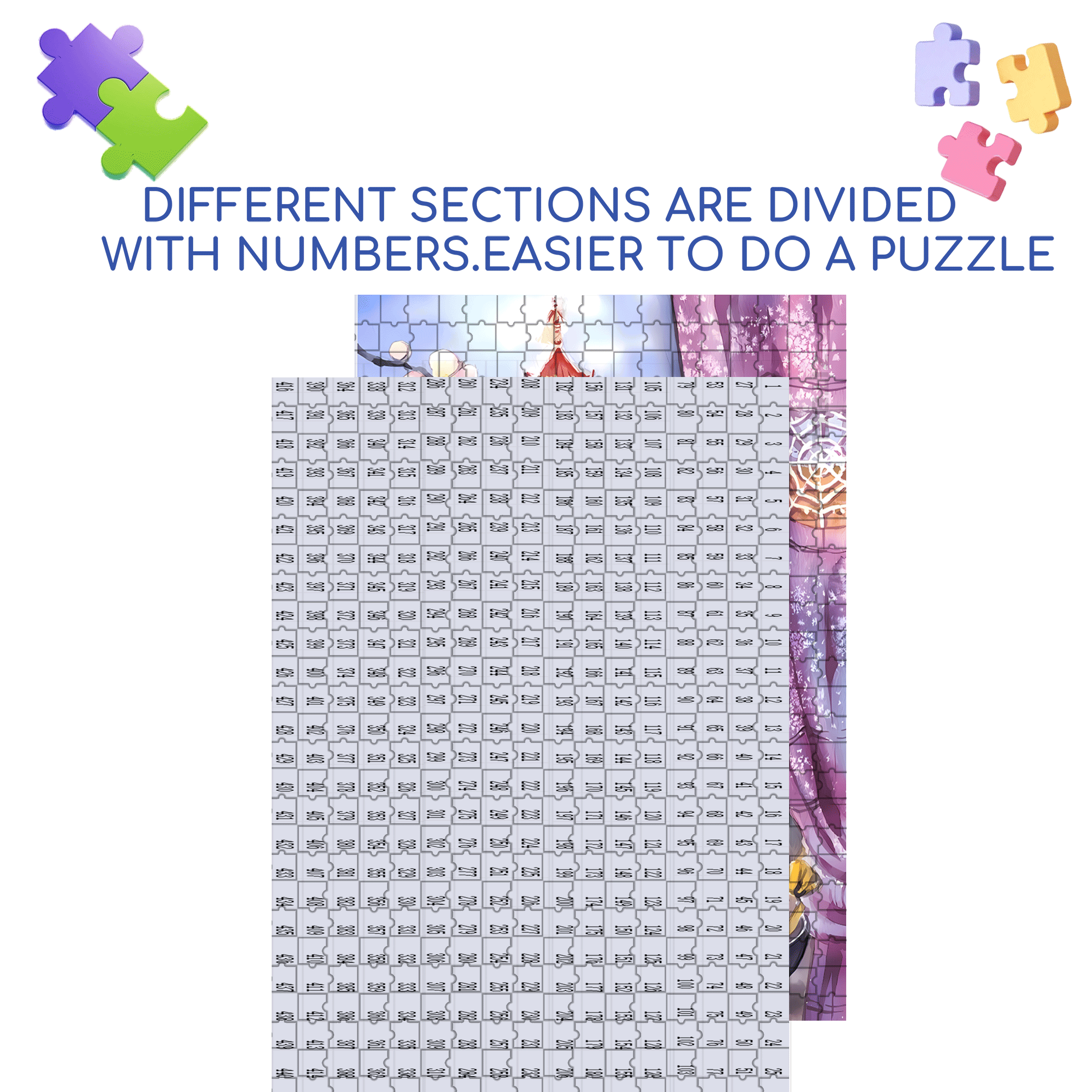 A Pot Of Flower Tea 500pcs/1000pcs Jigsaw Puzzle, Scratch-Resistant, Interactive Family Game & Brain-Boosting DIY Decor, Perfect for Halloween, Christmas & New Year Gifts, Family Puzzle Game