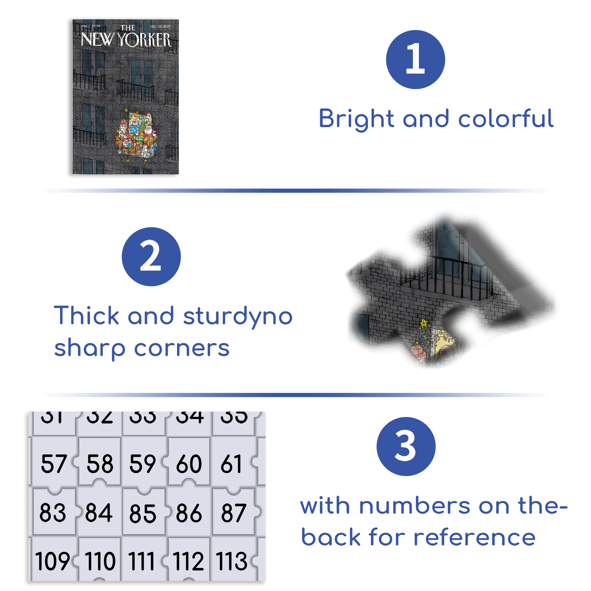 A Touch Of Color 500pcs/1000pcs Jigsaw Puzzle, Scratch-Resistant, Interactive Family Game & Brain-Boosting DIY Decor, Perfect for Halloween, Christmas & New Year Gifts, Family Puzzle Game