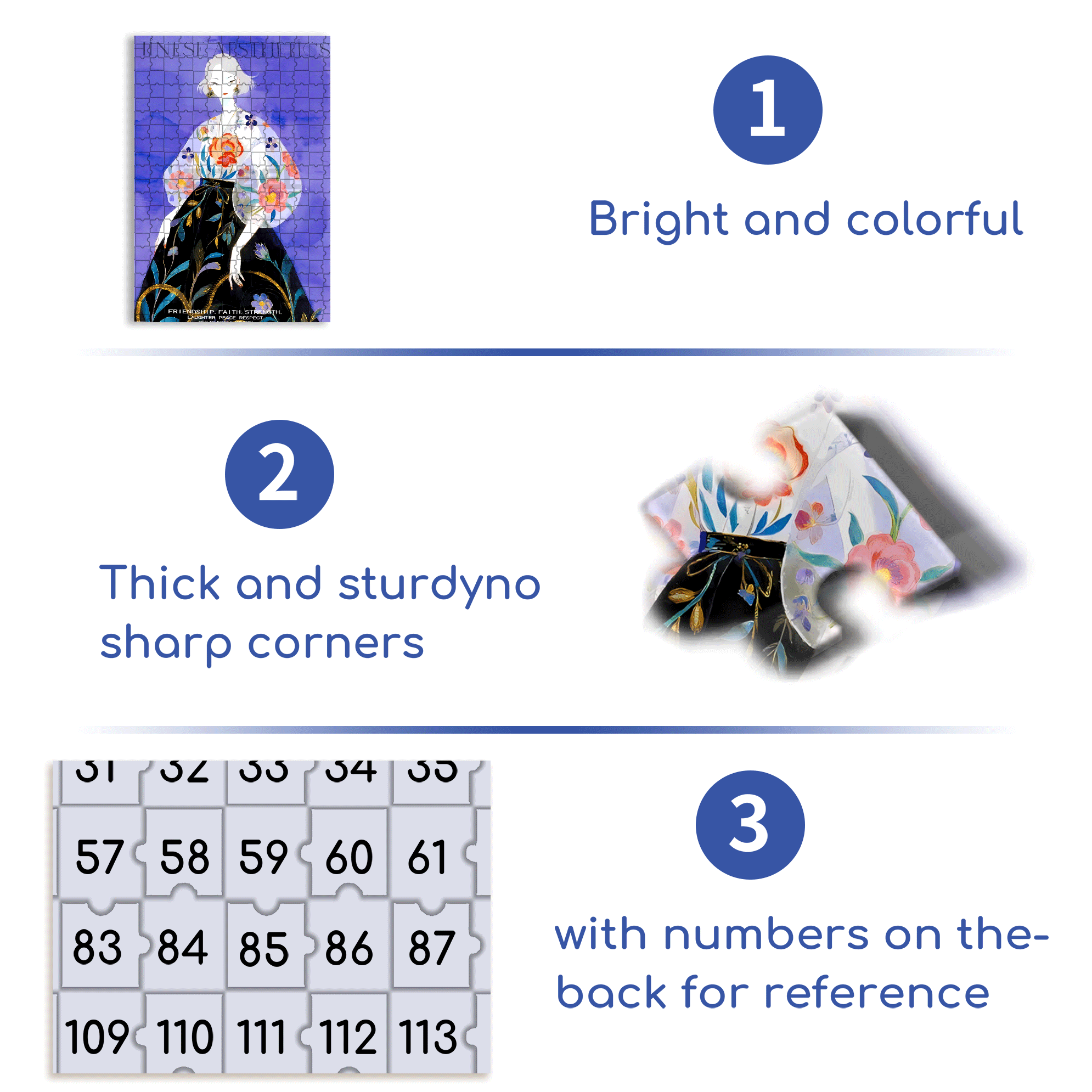 Cover Girl 2 500pcs/1000pcs Jigsaw Puzzle, Scratch-Resistant, Interactive Family Game & Brain-Boosting DIY Decor, Perfect for Halloween, Christmas & New Year Gifts, Family Puzzle Game