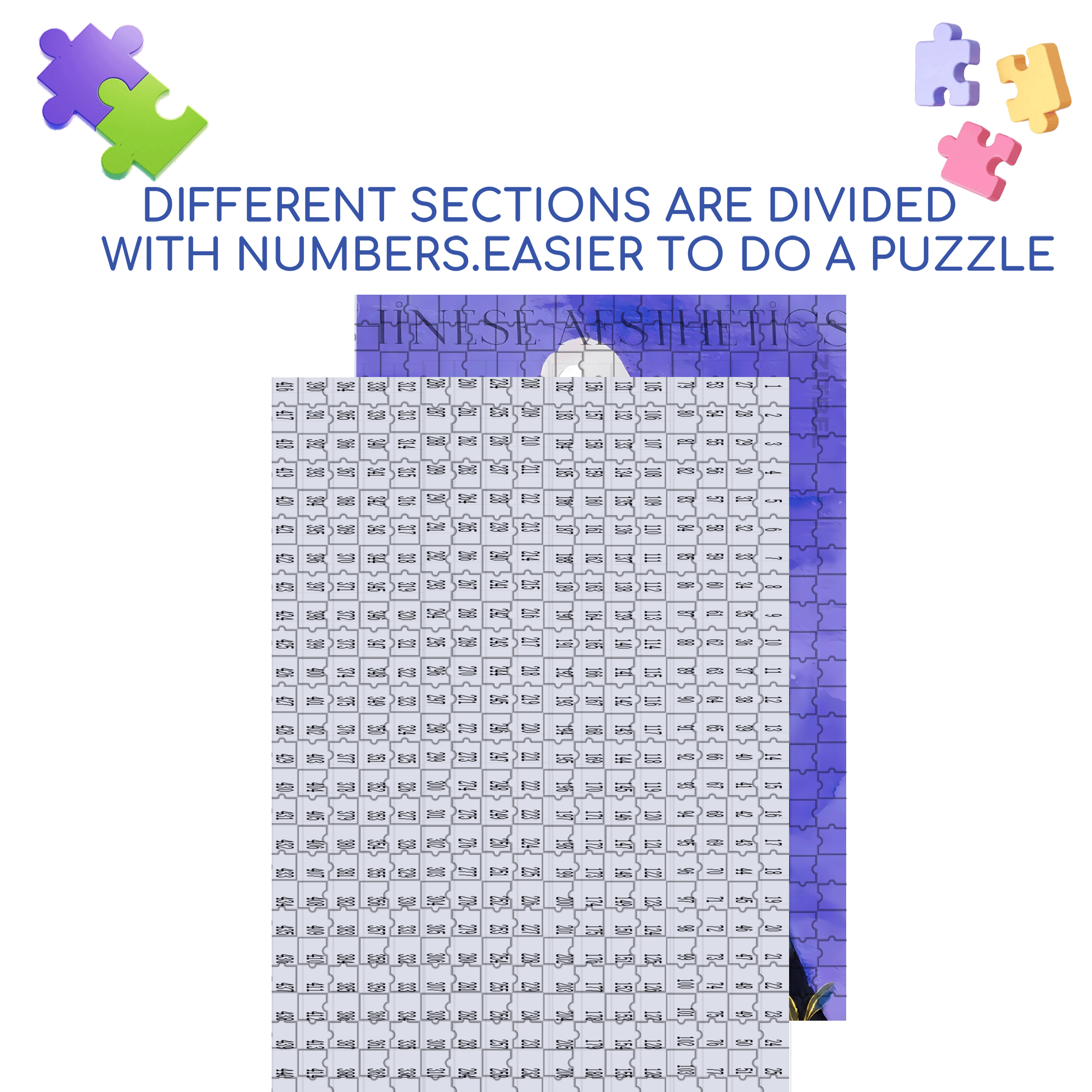 Cover Girl 2 500pcs/1000pcs Jigsaw Puzzle, Scratch-Resistant, Interactive Family Game & Brain-Boosting DIY Decor, Perfect for Halloween, Christmas & New Year Gifts, Family Puzzle Game