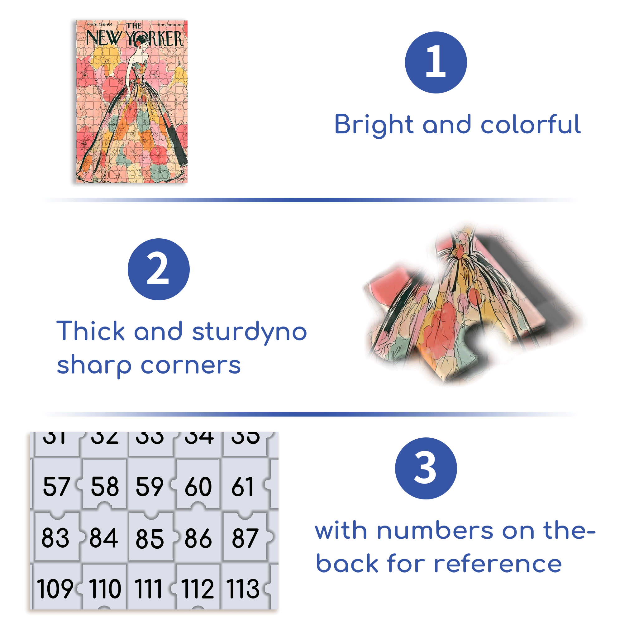 Cover Girl 3 500pcs/1000pcs Jigsaw Puzzle, Scratch-Resistant, Interactive Family Game & Brain-Boosting DIY Decor, Perfect for Halloween, Christmas & New Year Gifts, Family Puzzle Game