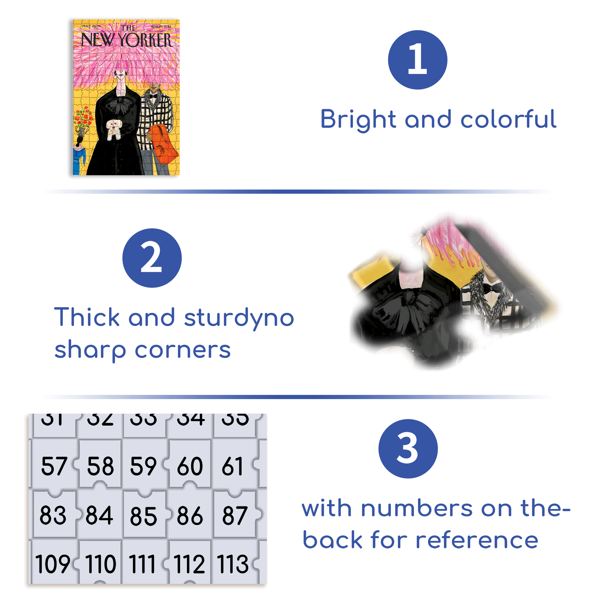 Exaggerated Hairstyle 500pcs/1000pcs Jigsaw Puzzle, Scratch-Resistant, Interactive Family Game & Brain-Boosting DIY Decor, Perfect for Halloween, Christmas & New Year Gifts, Family Puzzle Game