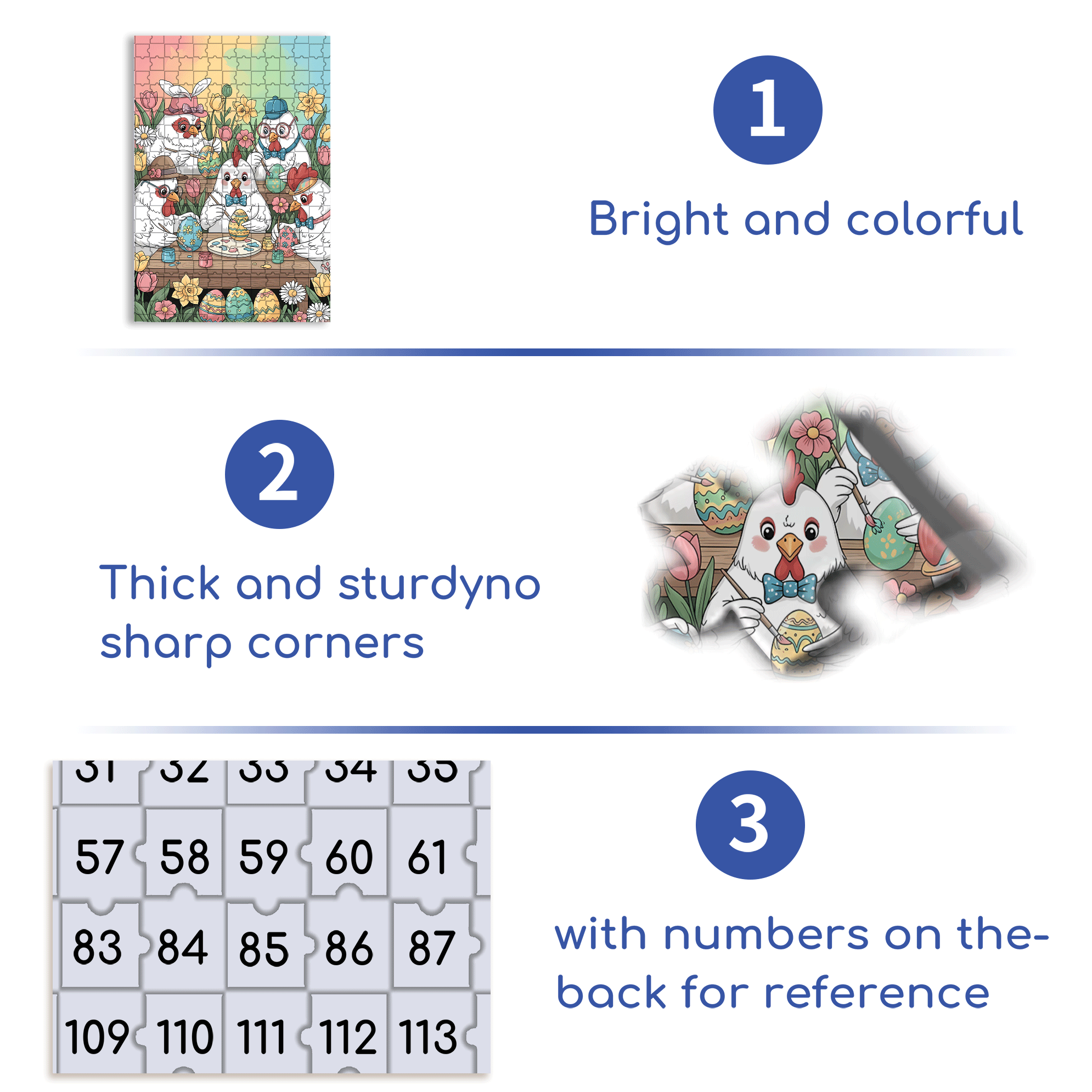 Farmhouse Spring Decor & DIY Vibes 500pcs/1000pcs Jigsaw Puzzle, Scratch-Resistant, Interactive Family Game & Brain-Boosting DIY Decor, Perfect for Halloween, Christmas & New Year Gifts, Family Puzzle Game