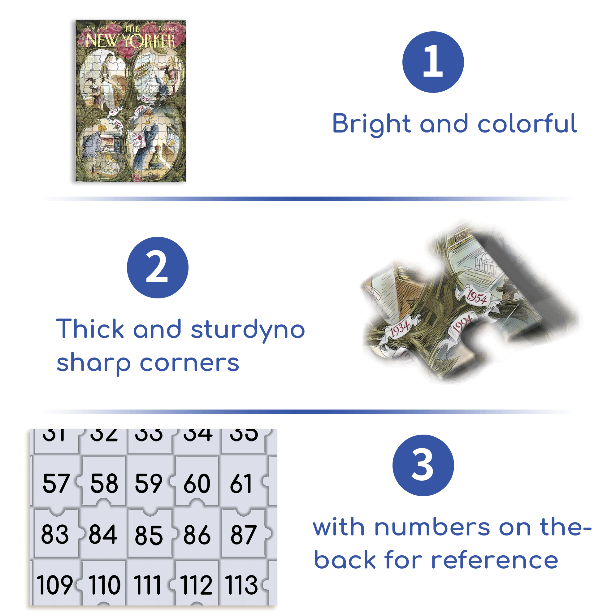 Over 60 Years 500pcs/1000pcs Jigsaw Puzzle, Scratch-Resistant, Interactive Family Game & Brain-Boosting DIY Decor, Perfect for Halloween, Christmas & New Year Gifts, Family Puzzle Game