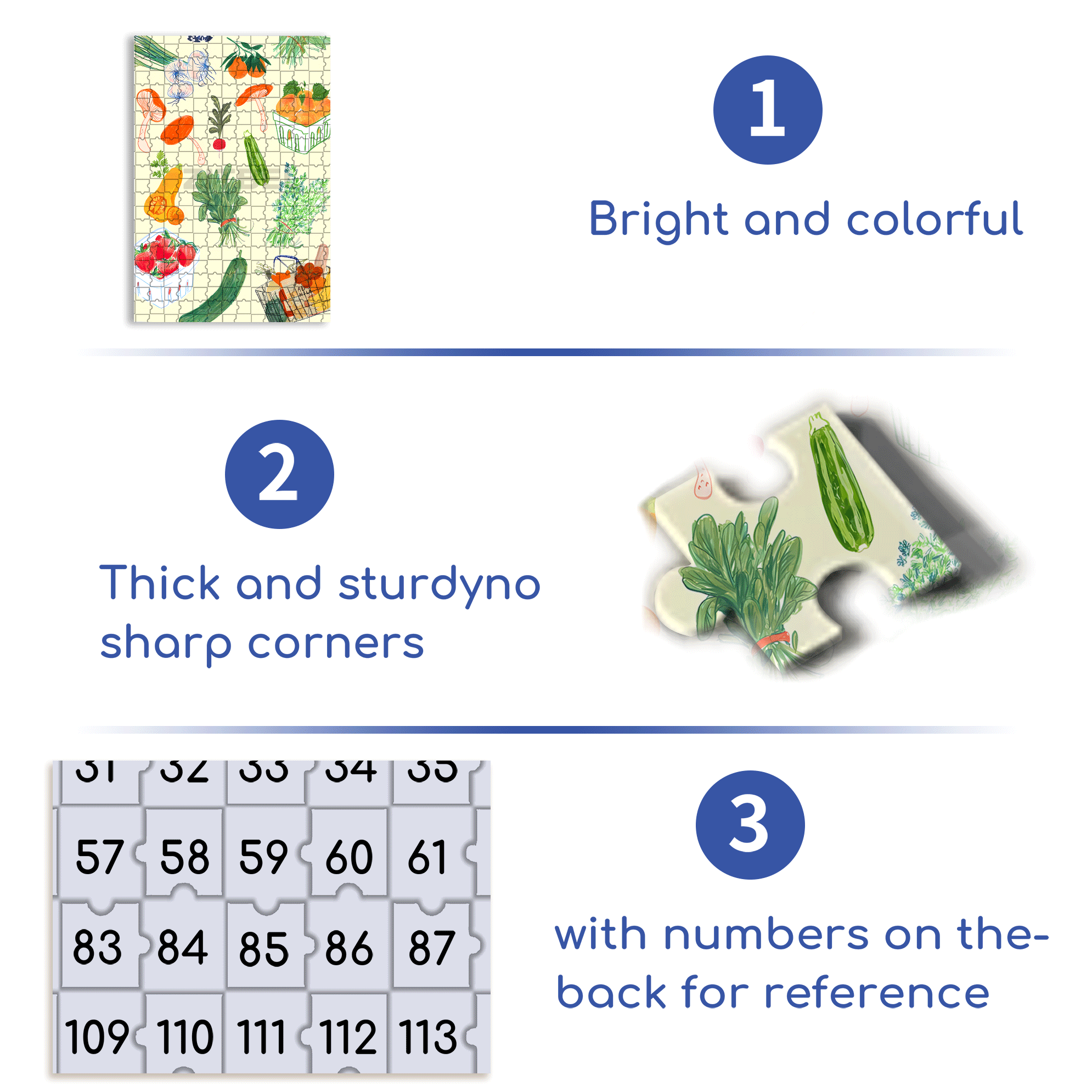 Vegetable Wallpaper Art 500pcs/1000pcs Jigsaw Puzzle, Scratch-Resistant, Interactive Family Game & Brain-Boosting DIY Decor, Perfect for Halloween, Christmas & New Year Gifts, Family Puzzle Game
