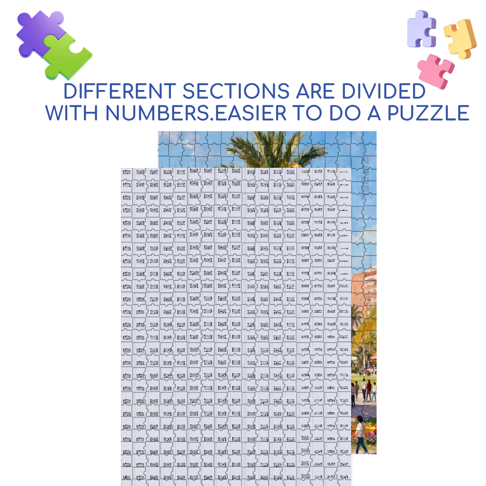 Weekend Music Sharing Event 500pcs/1000pcs Jigsaw Puzzle, Scratch-Resistant, Interactive Family Game & Brain-Boosting DIY Decor, Perfect for Halloween, Christmas & New Year Gifts, Family Puzzle Game