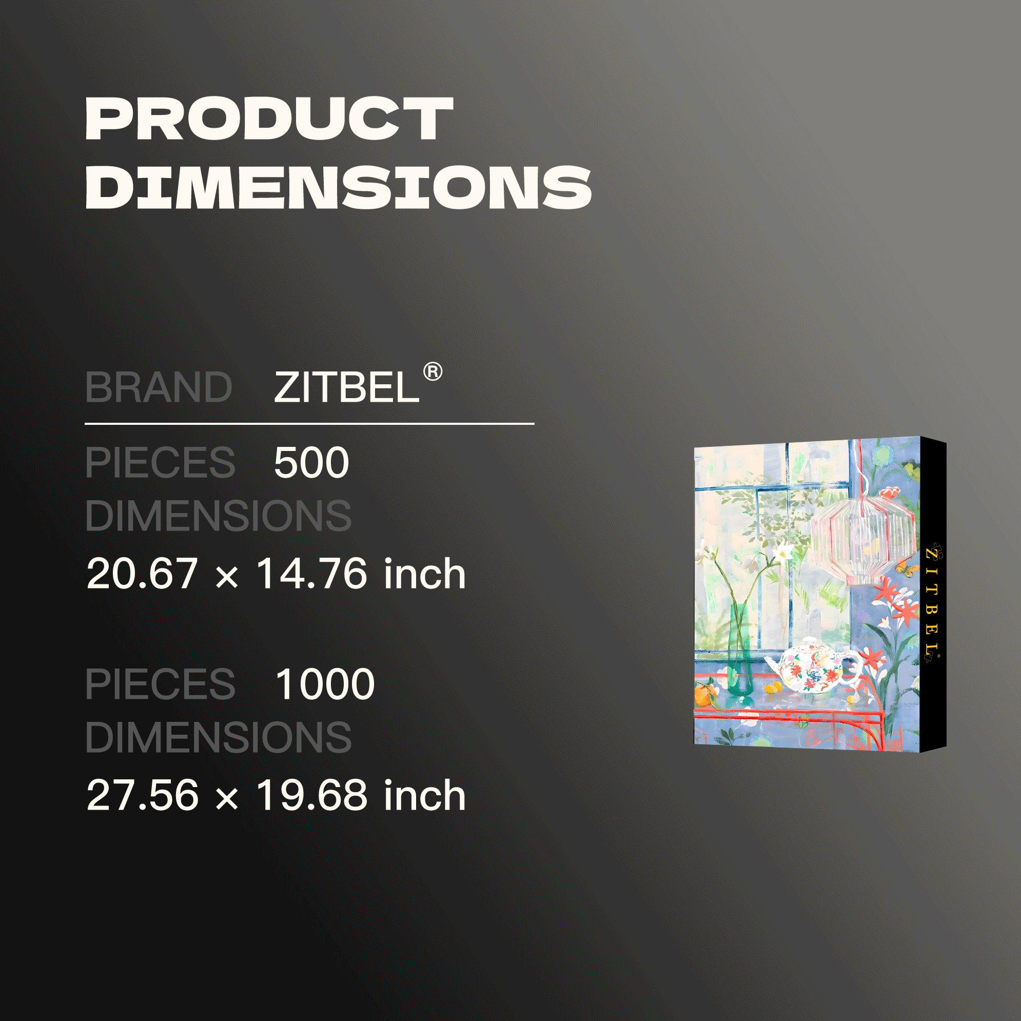 Eternal Beauty 9 500pcs/1000pcs Jigsaw Puzzle, Scratch-Resistant, Interactive Family Game & Brain-Boosting DIY Decor, Perfect for Halloween, Christmas & New Year Gifts, Family Puzzle Game