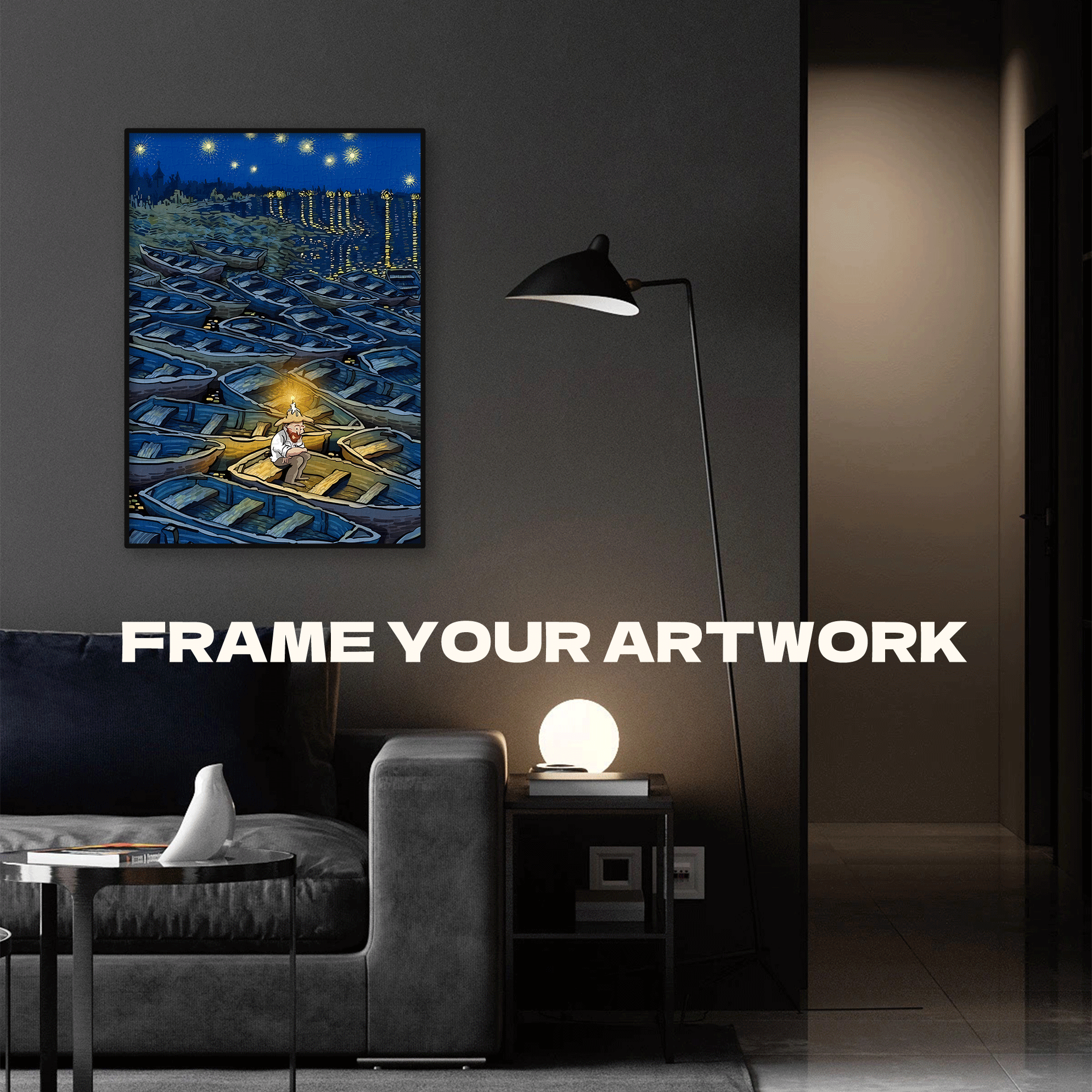 A Glimmer Of Light In The Darkness 500pcs/1000pcs Jigsaw Puzzle, Scratch-Resistant, Interactive Family Game & Brain-Boosting DIY Decor, Perfect for Halloween, Christmas & New Year Gifts, Family Puzzle Game