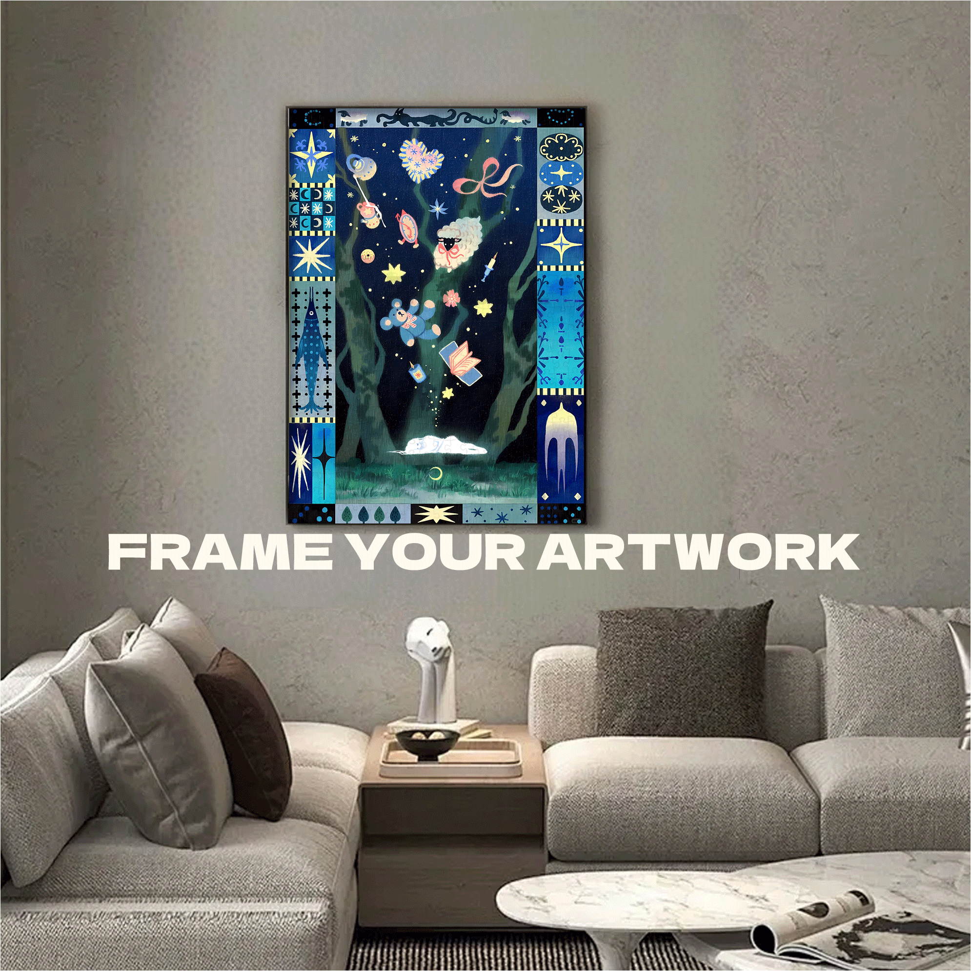 Mending The Cracks Of The Day In My Dreams 500pcs/1000pcs Jigsaw Puzzle, Scratch-Resistant, Interactive Family Game & Brain-Boosting DIY Decor, Perfect for Halloween, Christmas & New Year Gifts, Family Puzzle Game