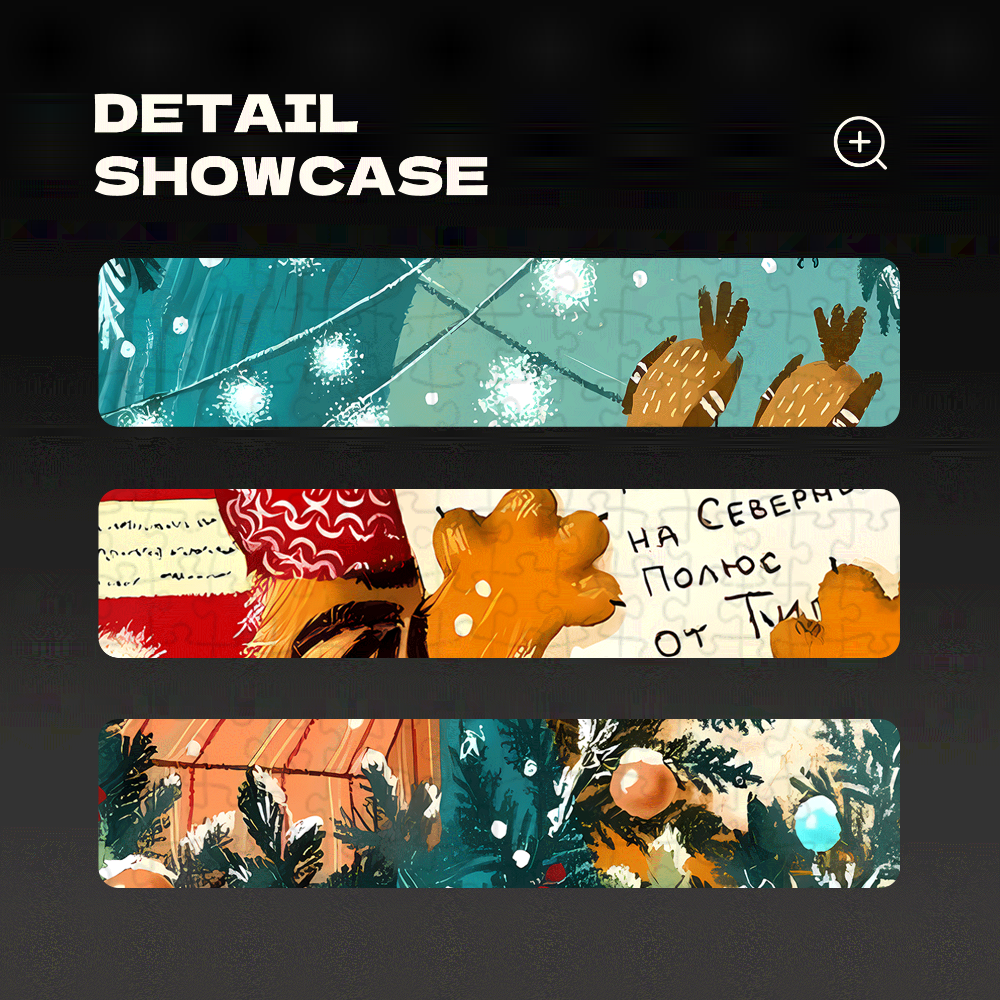 The Tiger's Letter 500pcs/1000pcs Jigsaw Puzzle, Scratch-Resistant, Interactive Family Game & Brain-Boosting DIY Decor, Perfect for Halloween, Christmas & New Year Gifts, Family Puzzle Game