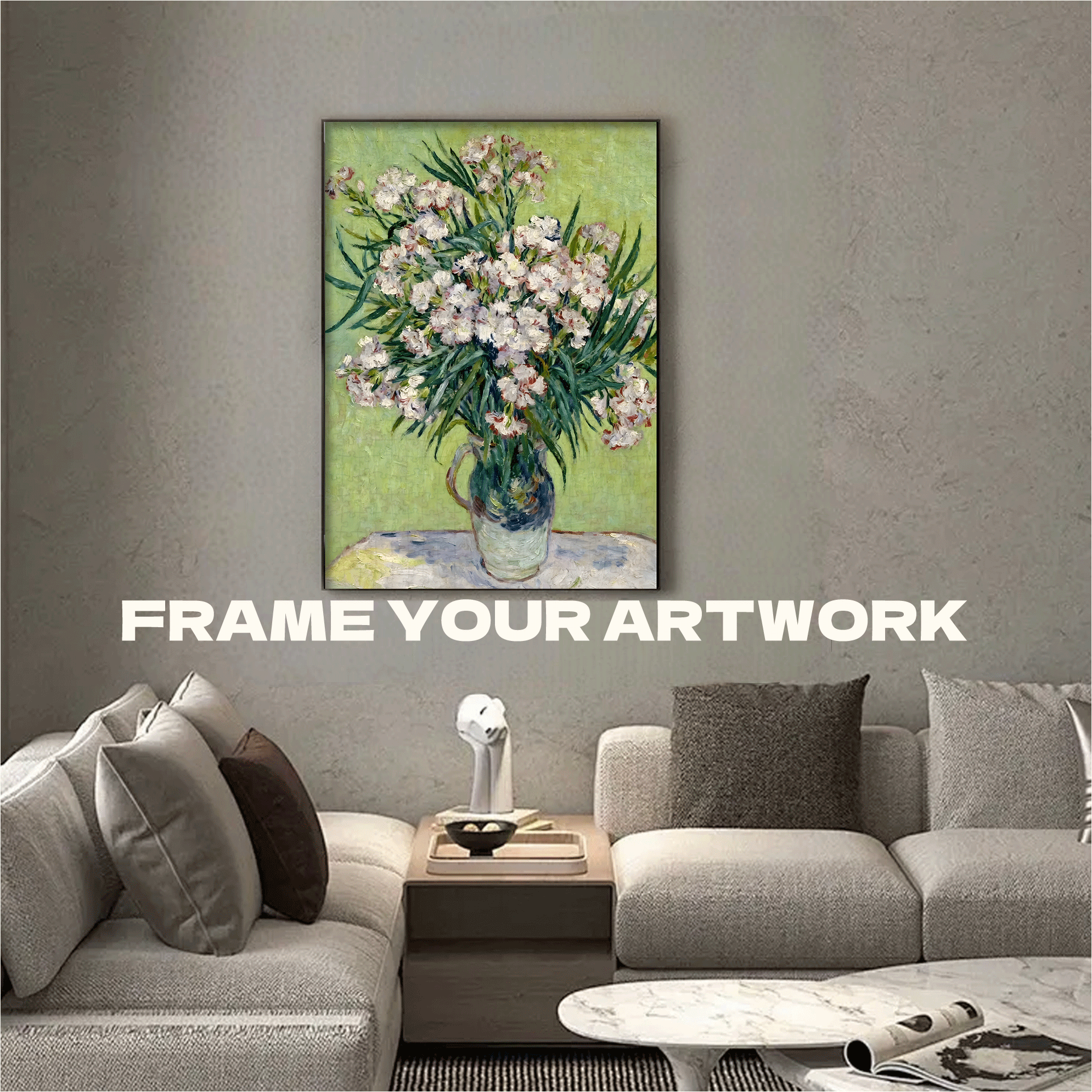 Flower Sketching 5 500pcs/1000pcs Jigsaw Puzzle, Scratch-Resistant, Interactive Family Game & Brain-Boosting DIY Decor, Perfect for Halloween, Christmas & New Year Gifts, Family Puzzle Game