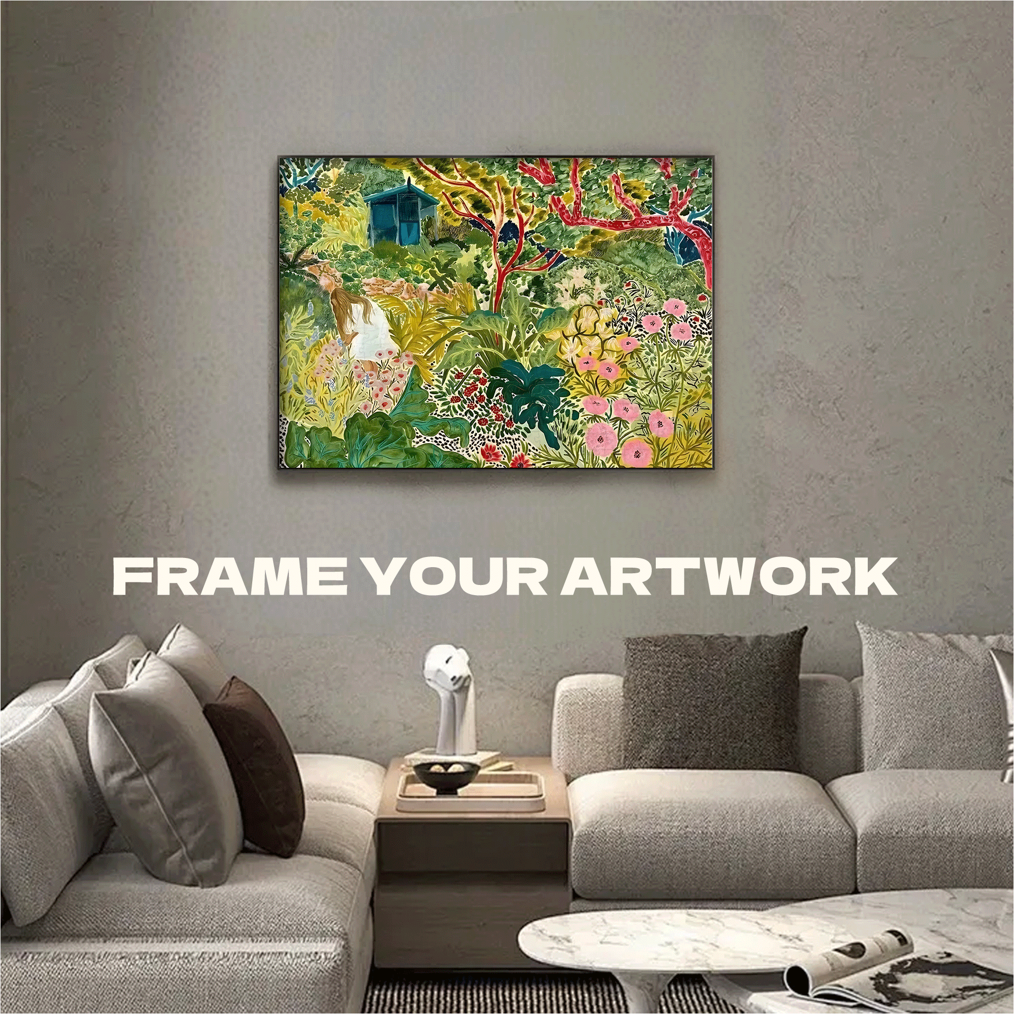 A Spring Morning 500pcs/1000pcs Jigsaw Puzzle, Scratch-Resistant, Interactive Family Game & Brain-Boosting DIY Decor, Perfect for Halloween, Christmas & New Year Gifts, Family Puzzle Game