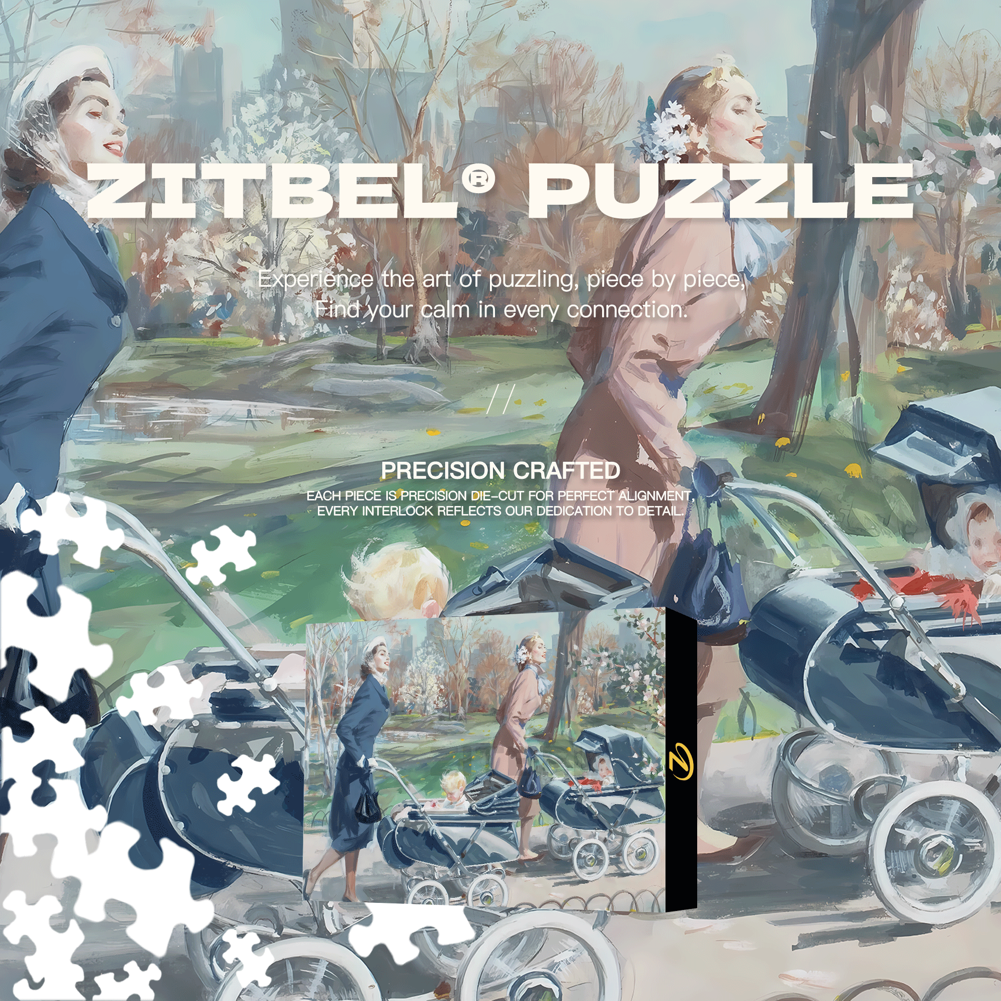 Becoming A Mother 500pcs/1000pcs Jigsaw Puzzle, Scratch-Resistant, Interactive Family Game & Brain-Boosting DIY Decor, Perfect for Halloween, Christmas & New Year Gifts, Family Puzzle Game