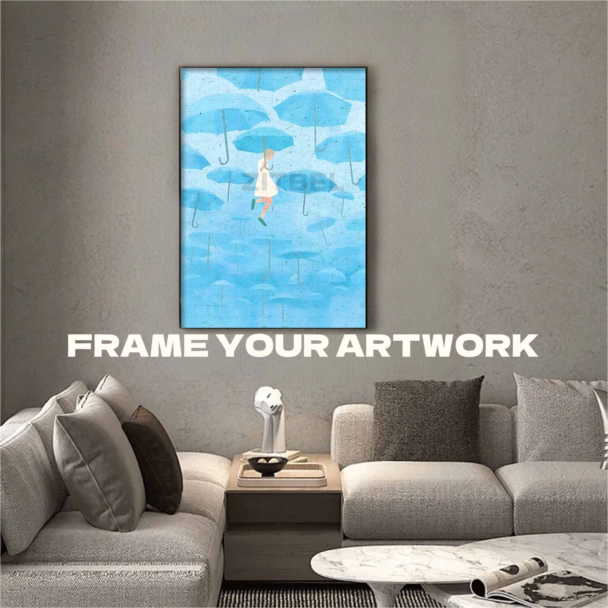 The Beauty Of Art 13 500pcs/1000pcs Jigsaw Puzzle, Scratch-Resistant, Interactive Family Game & Brain-Boosting DIY Decor, Perfect for Halloween, Christmas & New Year Gifts, Family Puzzle Game