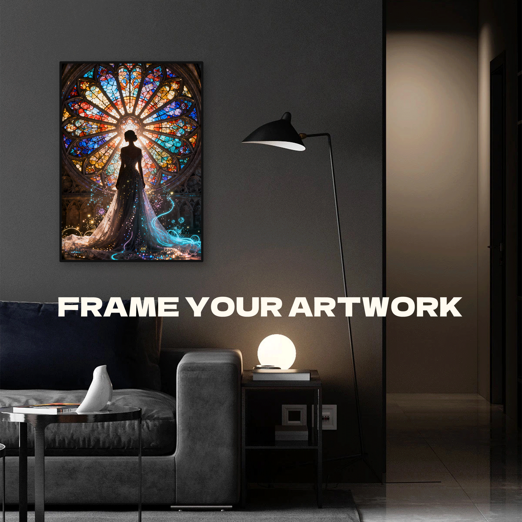 Holy Light 500pcs/1000pcs Jigsaw Puzzle, Scratch-Resistant, Interactive Family Game & Brain-Boosting DIY Decor, Perfect for Halloween, Christmas & New Year Gifts, Family Puzzle Game