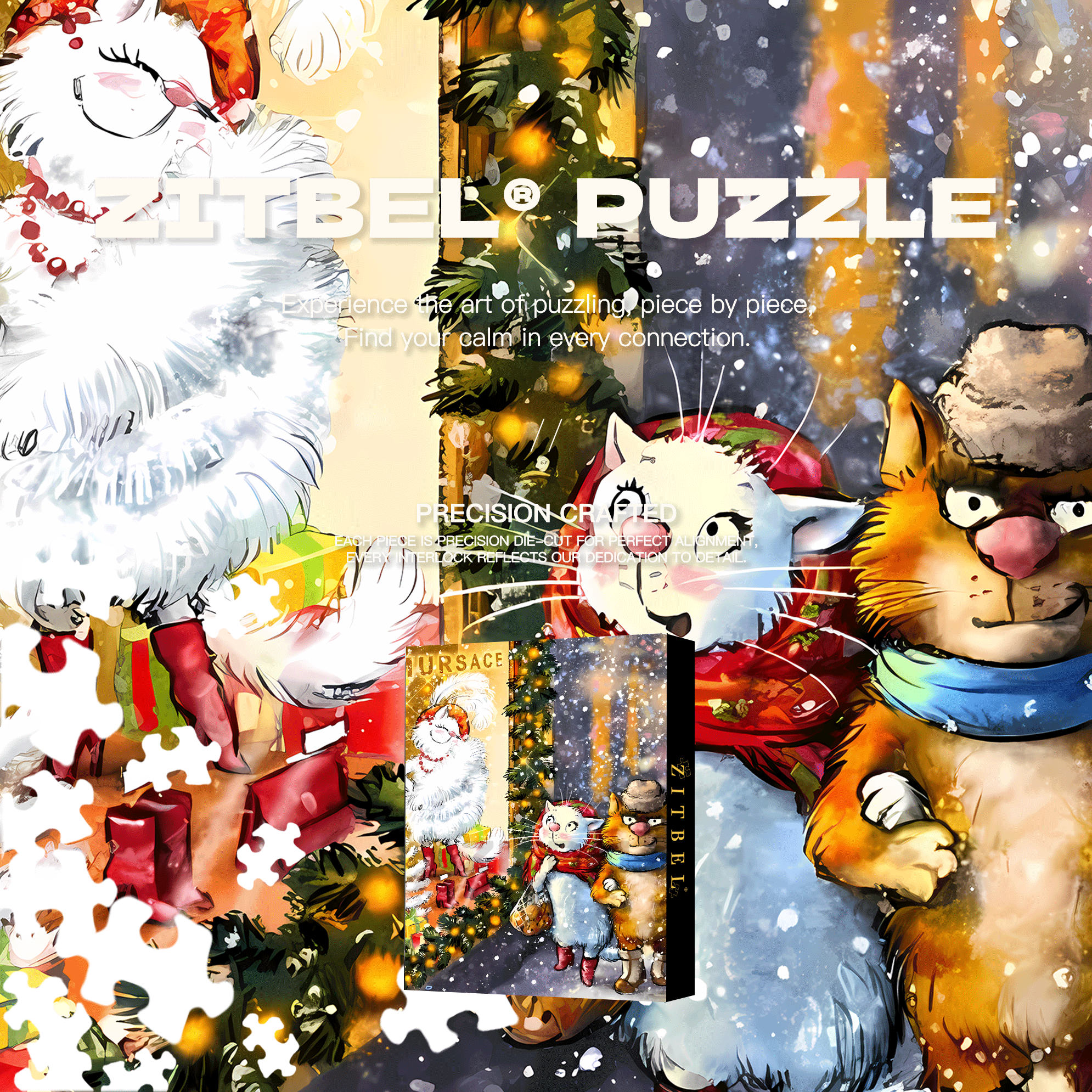 In The Shop Window 500pcs/1000pcs Jigsaw Puzzle, Scratch-Resistant, Interactive Family Game & Brain-Boosting DIY Decor, Perfect for Halloween, Christmas & New Year Gifts, Family Puzzle Game