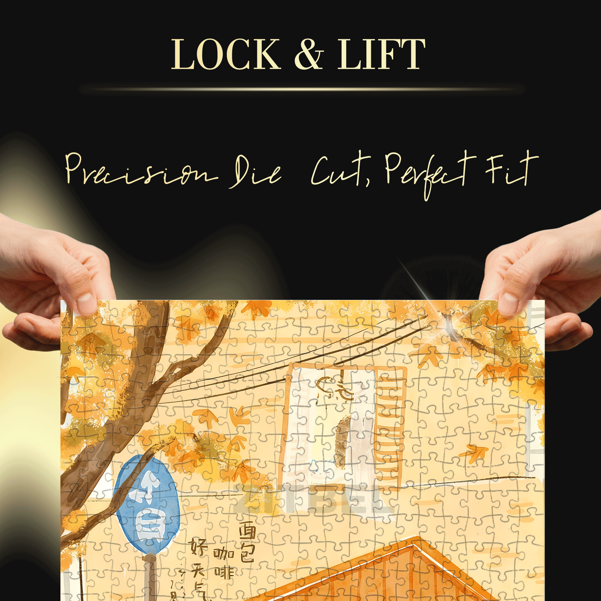 Good Weather In Autumn 500pcs/1000pcs Jigsaw Puzzle, Scratch-Resistant, Interactive Family Game & Brain-Boosting DIY Decor, Perfect for Halloween, Christmas & New Year Gifts, Family Puzzle Game