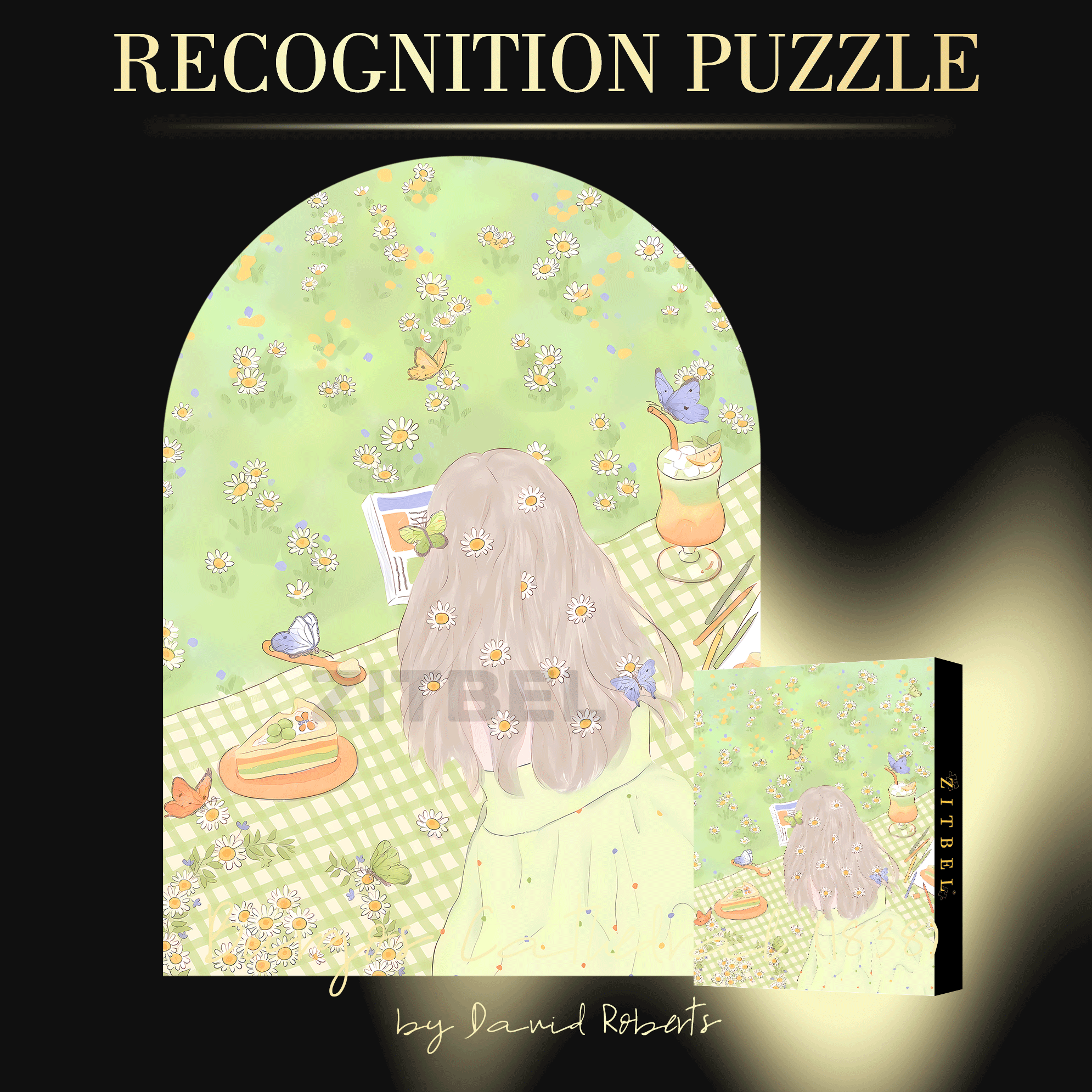 Green Life 500pcs/1000pcs Jigsaw Puzzle, Scratch-Resistant, Interactive Family Game & Brain-Boosting DIY Decor, Perfect for Halloween, Christmas & New Year Gifts, Family Puzzle Game