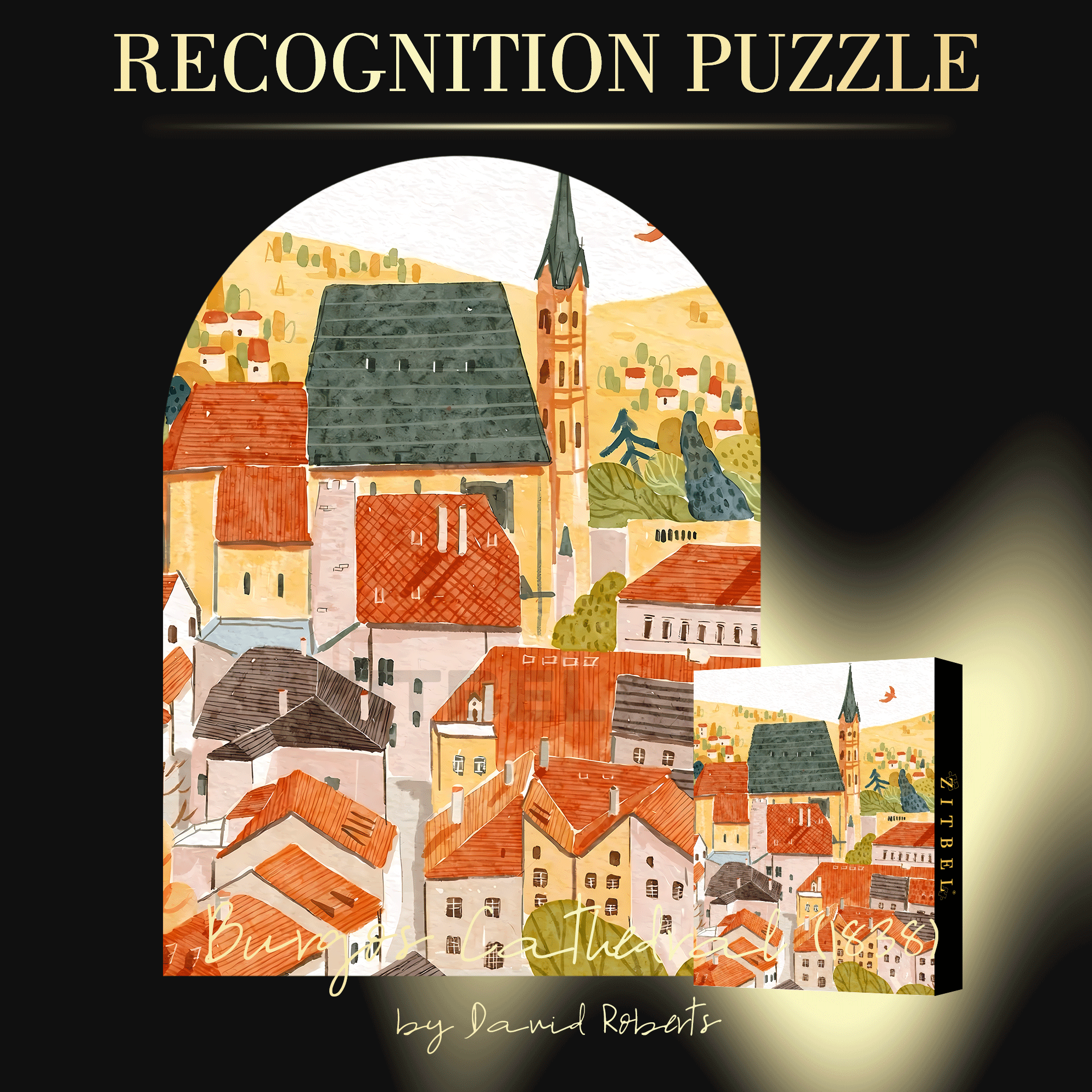 Migratory Birds 500pcs/1000pcs Jigsaw Puzzle, Scratch-Resistant, Interactive Family Game & Brain-Boosting DIY Decor, Perfect for Halloween, Christmas & New Year Gifts, Family Puzzle Game