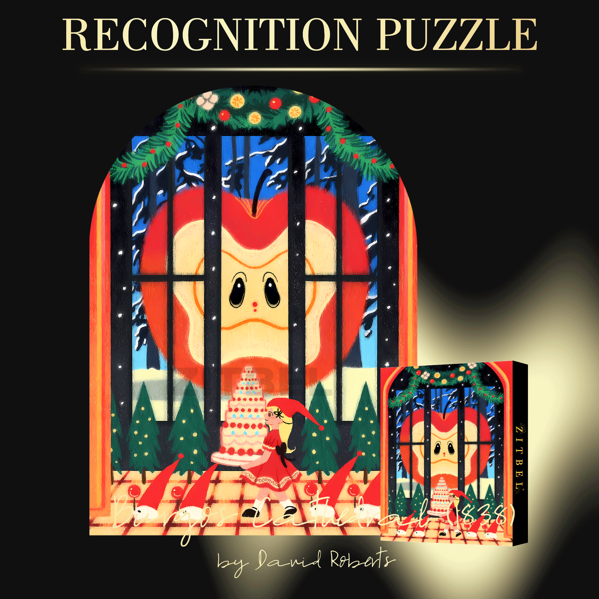Anything You Want Will Come True 500pcs/1000pcs Jigsaw Puzzle, Scratch-Resistant, Interactive Family Game & Brain-Boosting DIY Decor, Perfect for Halloween, Christmas & New Year Gifts, Family Puzzle Game