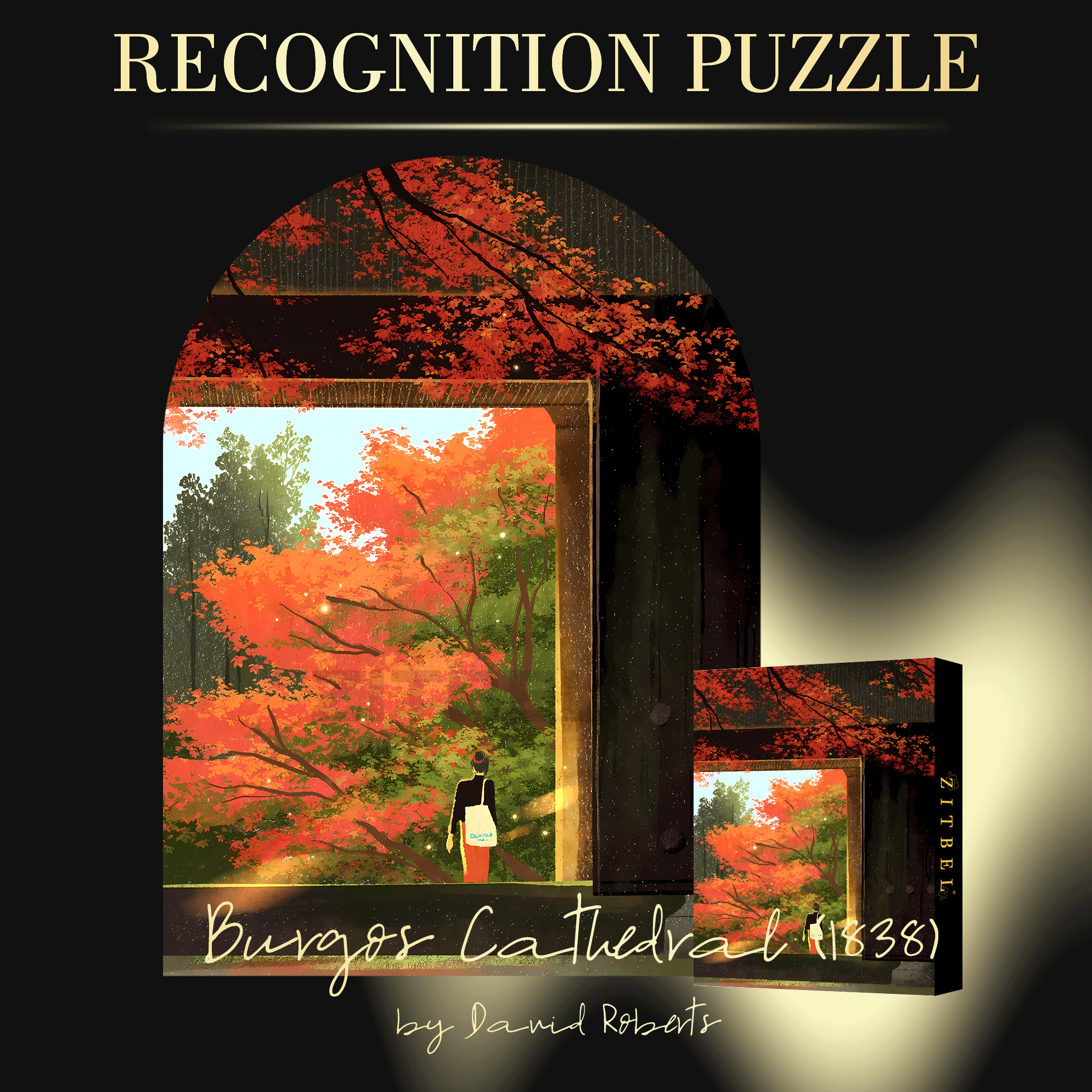 Nanzen-ji Temple 500pcs/1000pcs Jigsaw Puzzle, Scratch-Resistant, Interactive Family Game & Brain-Boosting DIY Decor, Perfect for Halloween, Christmas & New Year Gifts, Family Puzzle Game