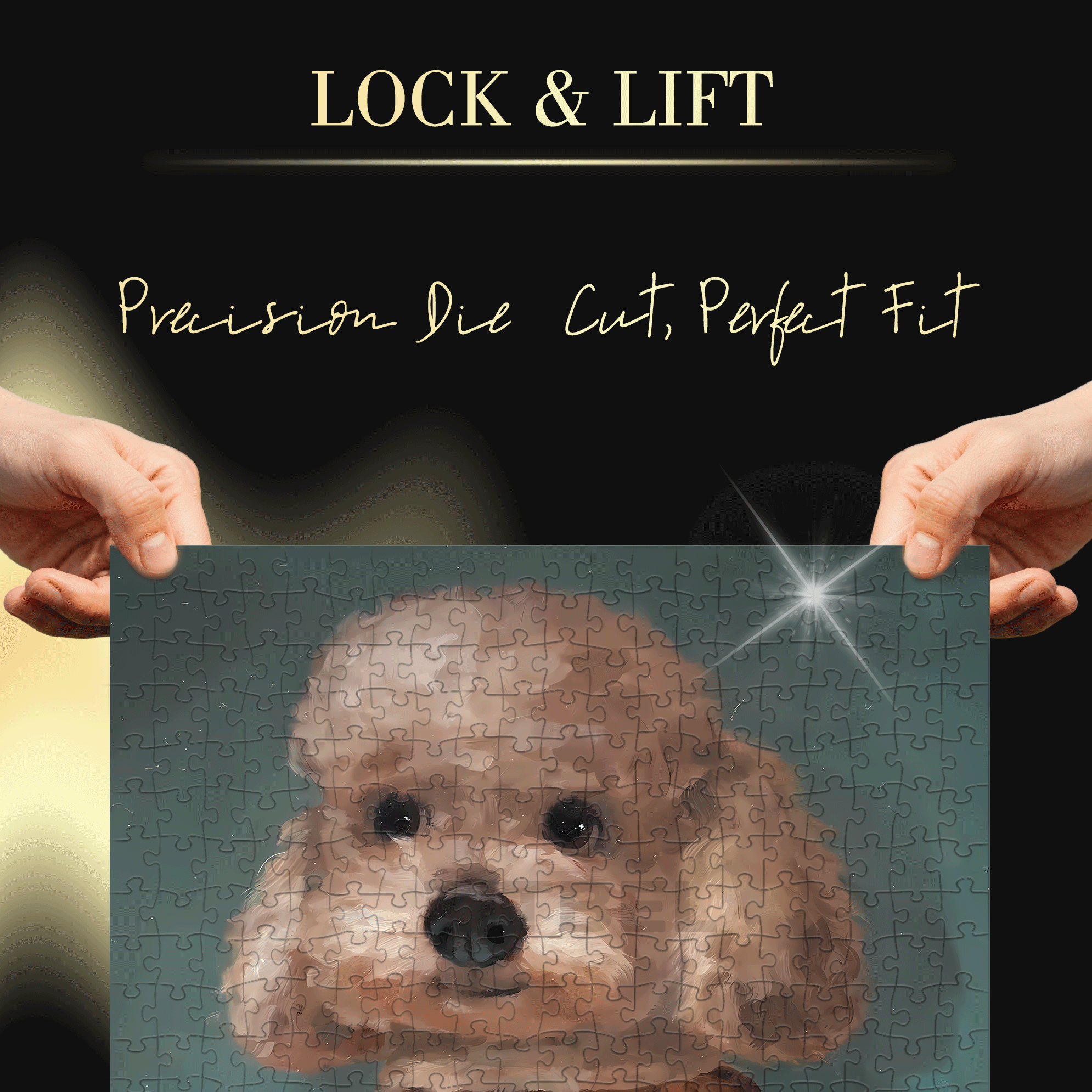 The Aartist And Her Animal Friends 16 500pcs/1000pcs Jigsaw Puzzle, Scratch-Resistant, Interactive Family Game & Brain-Boosting DIY Decor, Perfect for Halloween, Christmas & New Year Gifts, Family Puzzle Game