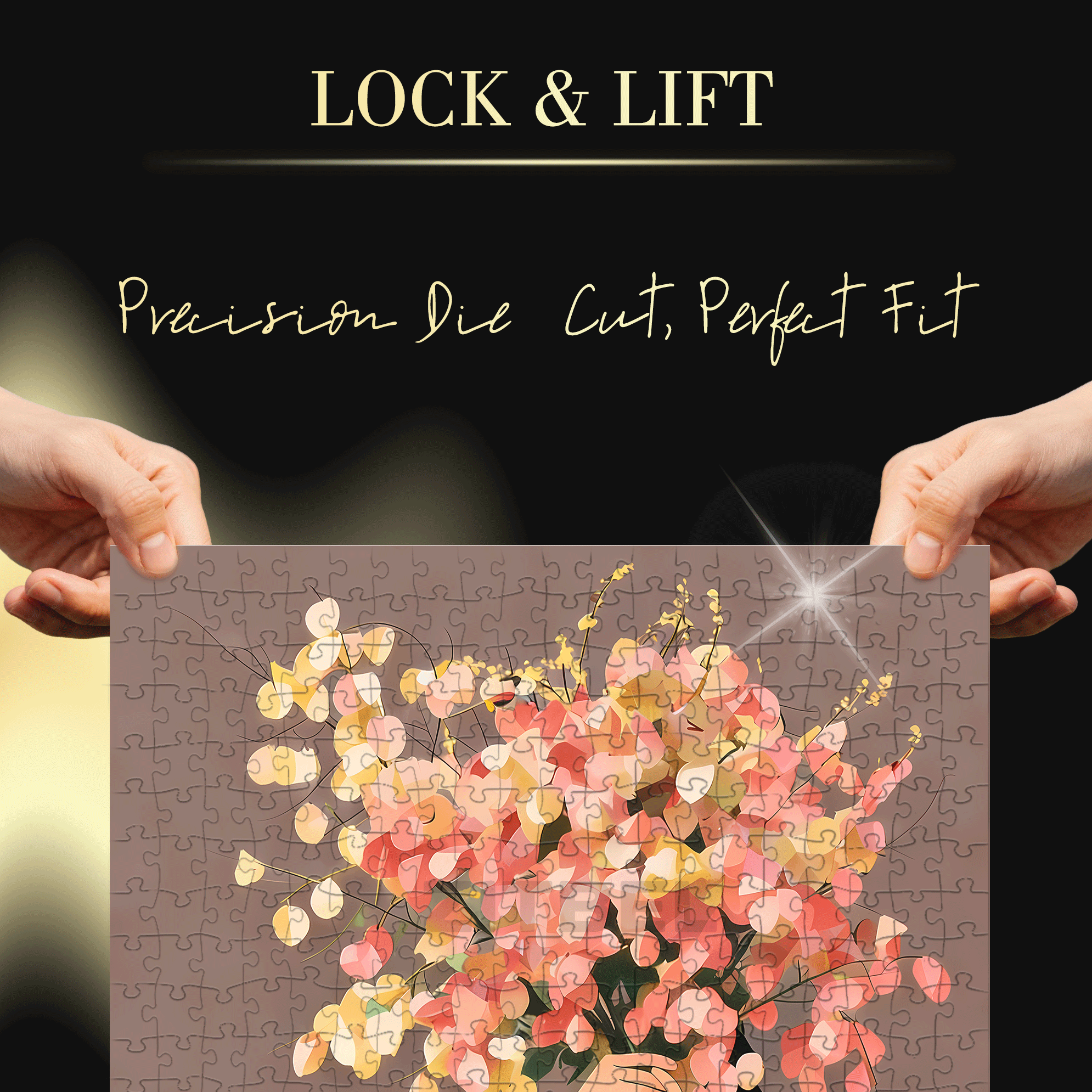 The Feast of The Golden Rain Tree 2 500pcs/1000pcs Jigsaw Puzzle, Scratch-Resistant, Interactive Family Game & Brain-Boosting DIY Decor, Perfect for Halloween, Christmas & New Year Gifts, Family Puzzle Game