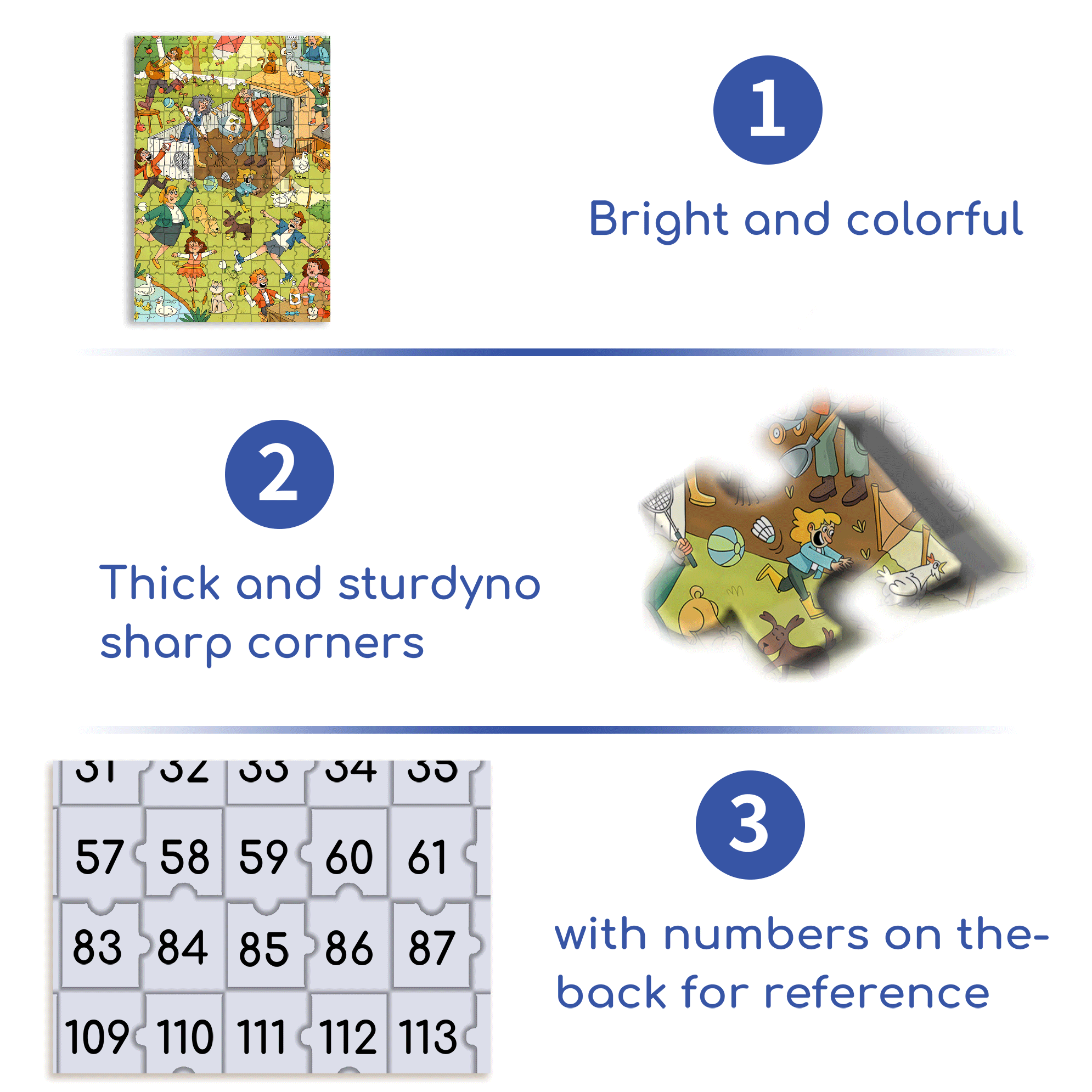 Chickens And Dogs In Chaos 500pcs/1000pcs Jigsaw Puzzle, Scratch-Resistant, Interactive Family Game & Brain-Boosting DIY Decor, Perfect for Halloween, Christmas & New Year Gifts, Family Puzzle Game