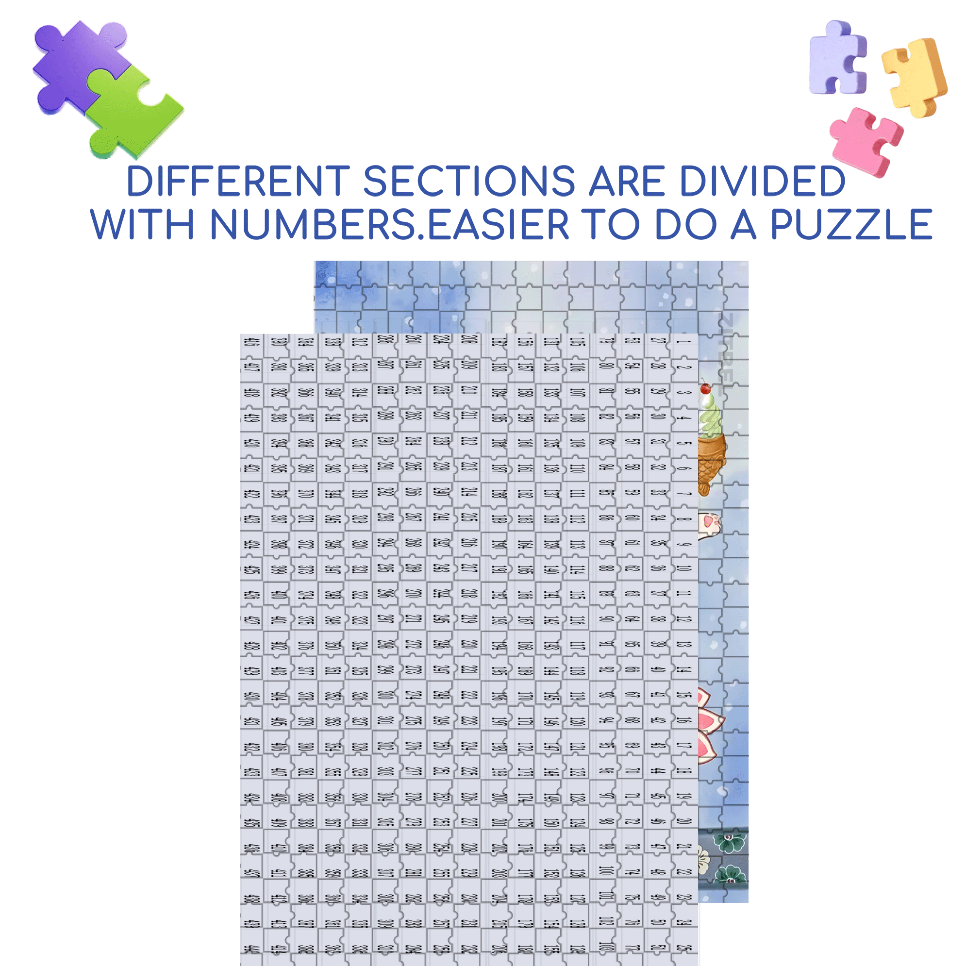 Flying Cat 4 500pcs/1000pcs Jigsaw Puzzle, Scratch-Resistant, Interactive Family Game & Brain-Boosting DIY Decor, Perfect for Halloween, Christmas & New Year Gifts, Family Puzzle Game