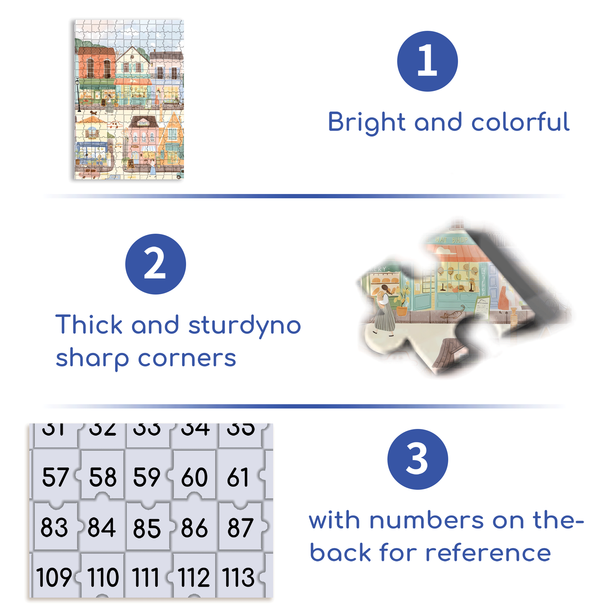 Healing Style 500pcs/1000pcs Jigsaw Puzzle, Scratch-Resistant, Interactive Family Game & Brain-Boosting DIY Decor, Perfect for Halloween, Christmas & New Year Gifts, Family Puzzle Game
