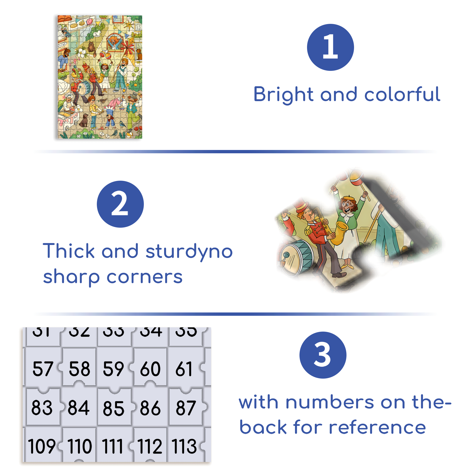 Major Celebrations 500pcs/1000pcs Jigsaw Puzzle, Scratch-Resistant, Interactive Family Game & Brain-Boosting DIY Decor, Perfect for Halloween, Christmas & New Year Gifts, Family Puzzle Game