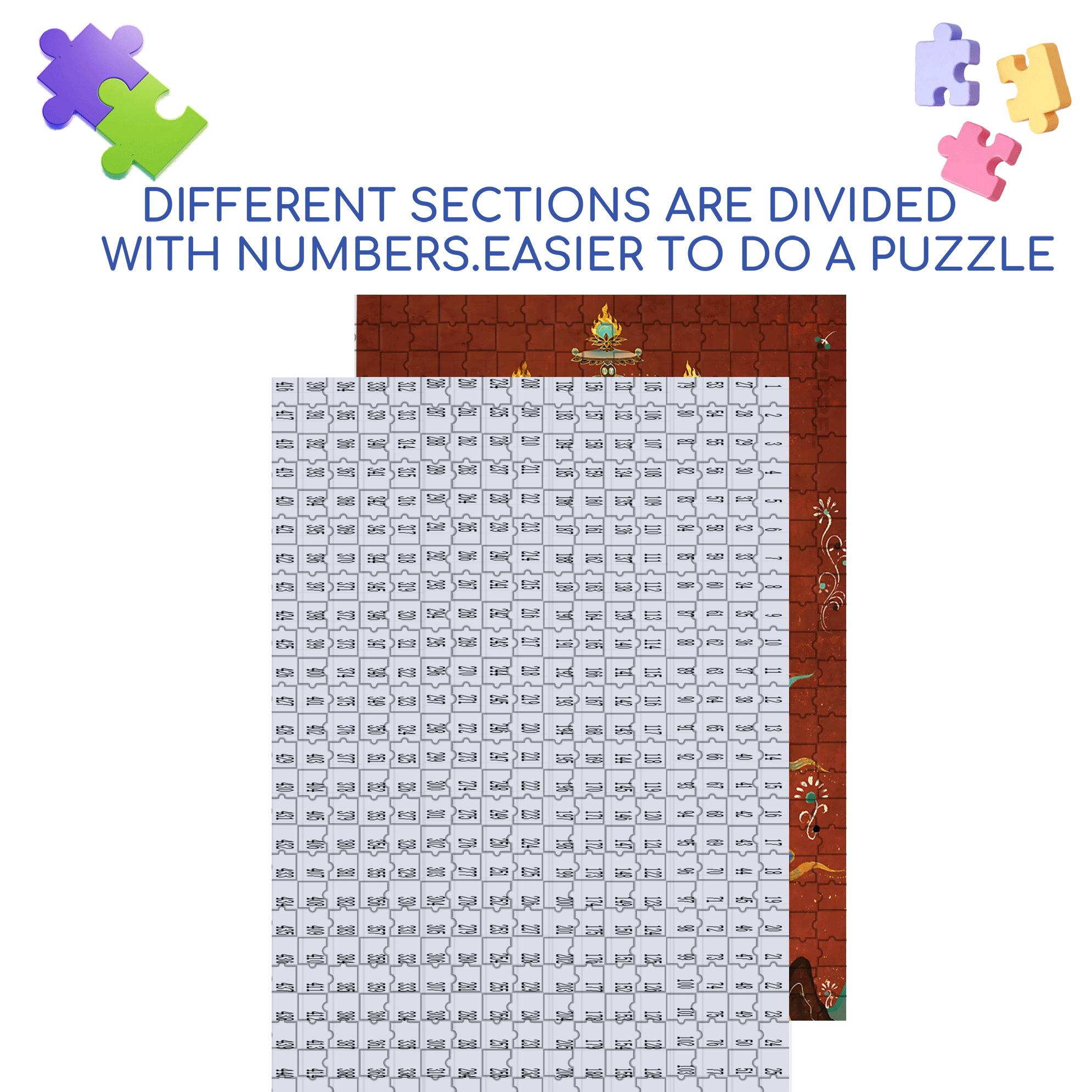 My Little Pony 500pcs/1000pcs Jigsaw Puzzle, Scratch-Resistant, Interactive Family Game & Brain-Boosting DIY Decor, Perfect for Halloween, Christmas & New Year Gifts, Family Puzzle Game