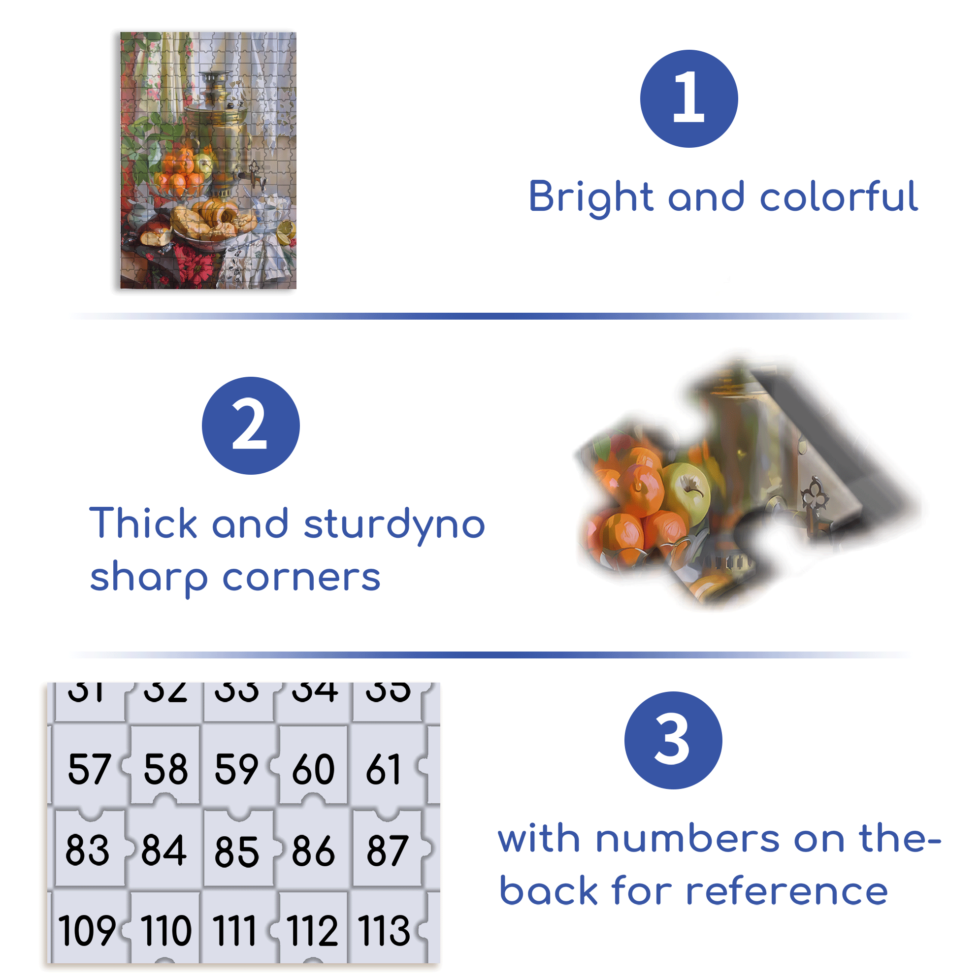 Tea With Caramel 500pcs/1000pcs Jigsaw Puzzle, Scratch-Resistant, Interactive Family Game & Brain-Boosting DIY Decor, Perfect for Halloween, Christmas & New Year Gifts, Family Puzzle Game