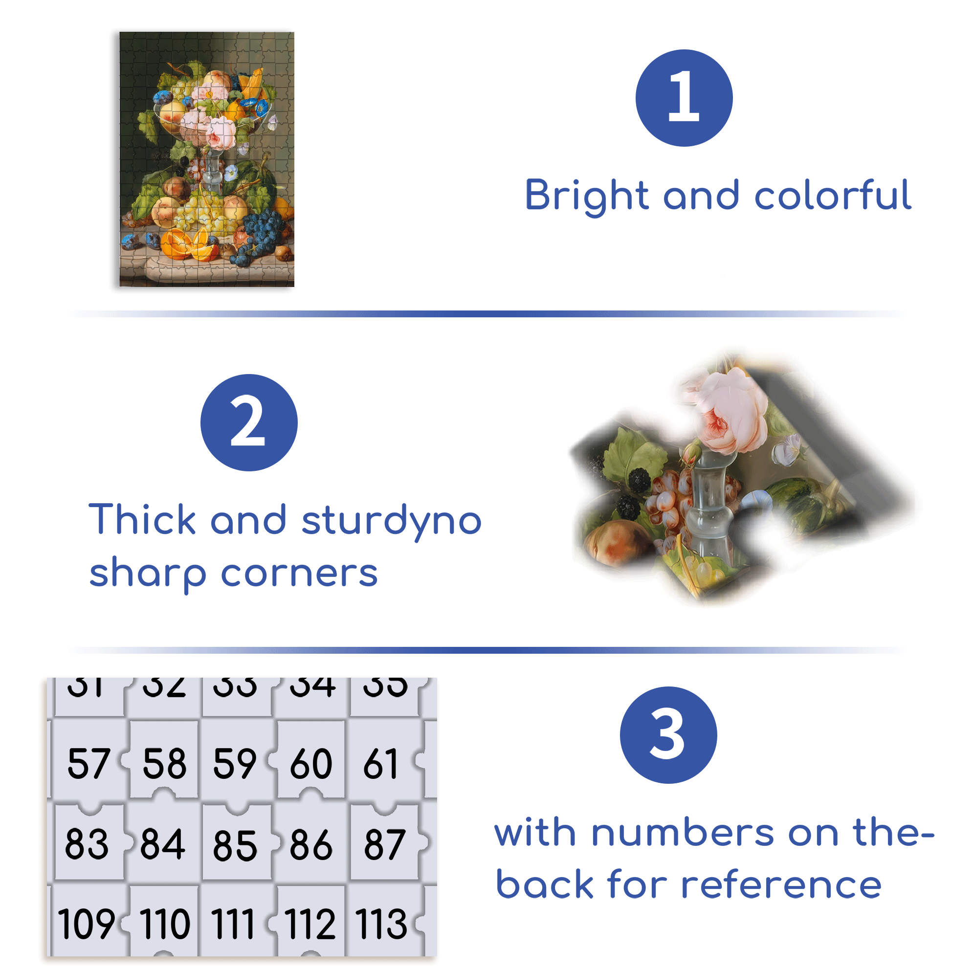 The Aroma Of Fruit Is Delightful 500pcs/1000pcs Jigsaw Puzzle, Scratch-Resistant, Interactive Family Game & Brain-Boosting DIY Decor, Perfect for Halloween, Christmas & New Year Gifts, Family Puzzle Game