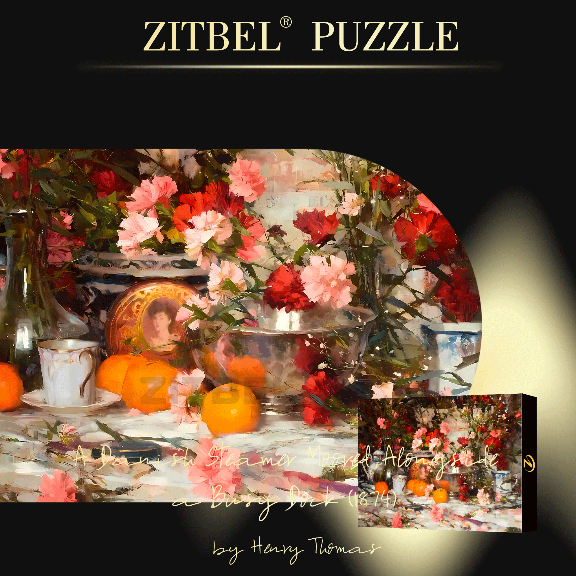 Vivid And Lively 4 500pcs/1000pcs Jigsaw Puzzle, Scratch-Resistant, Interactive Family Game & Brain-Boosting DIY Decor, Perfect for Halloween, Christmas & New Year Gifts, Family Puzzle Game