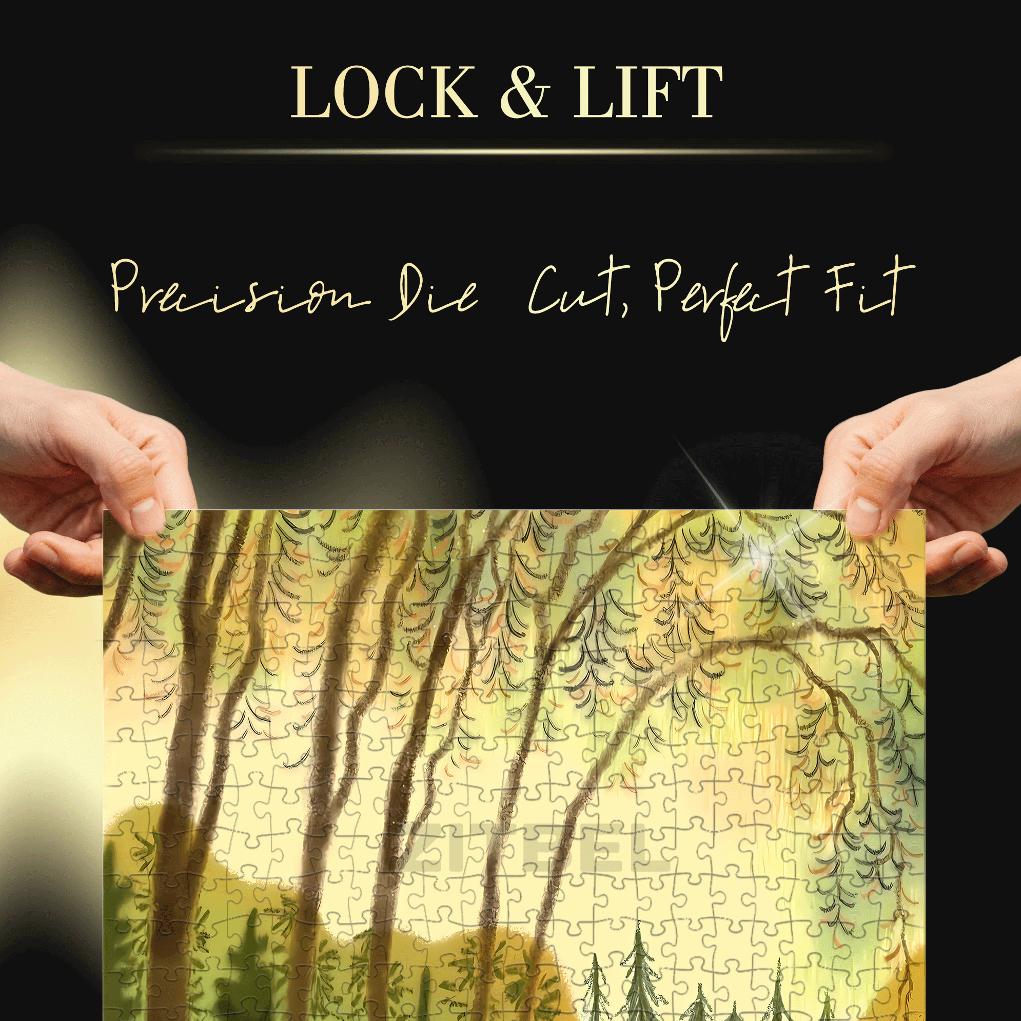 My Autumn Album 500pcs/1000pcs Jigsaw Puzzle, Scratch-Resistant, Interactive Family Game & Brain-Boosting DIY Decor, Perfect for Halloween, Christmas & New Year Gifts, Family Puzzle Game