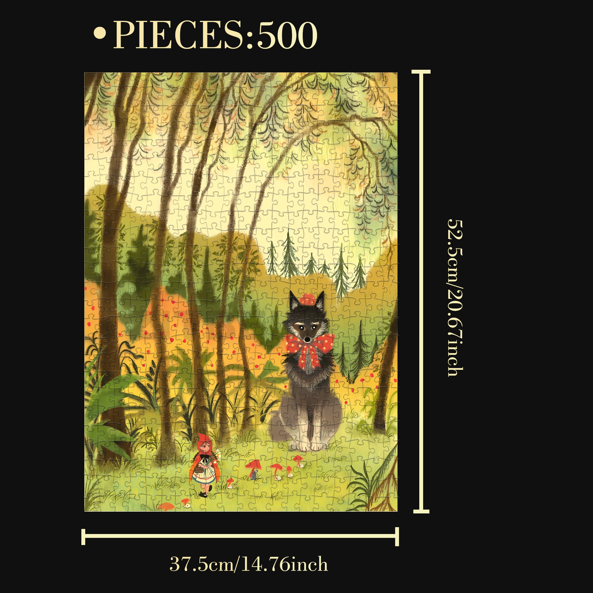 My Autumn Album 500pcs/1000pcs Jigsaw Puzzle, Scratch-Resistant, Interactive Family Game & Brain-Boosting DIY Decor, Perfect for Halloween, Christmas & New Year Gifts, Family Puzzle Game