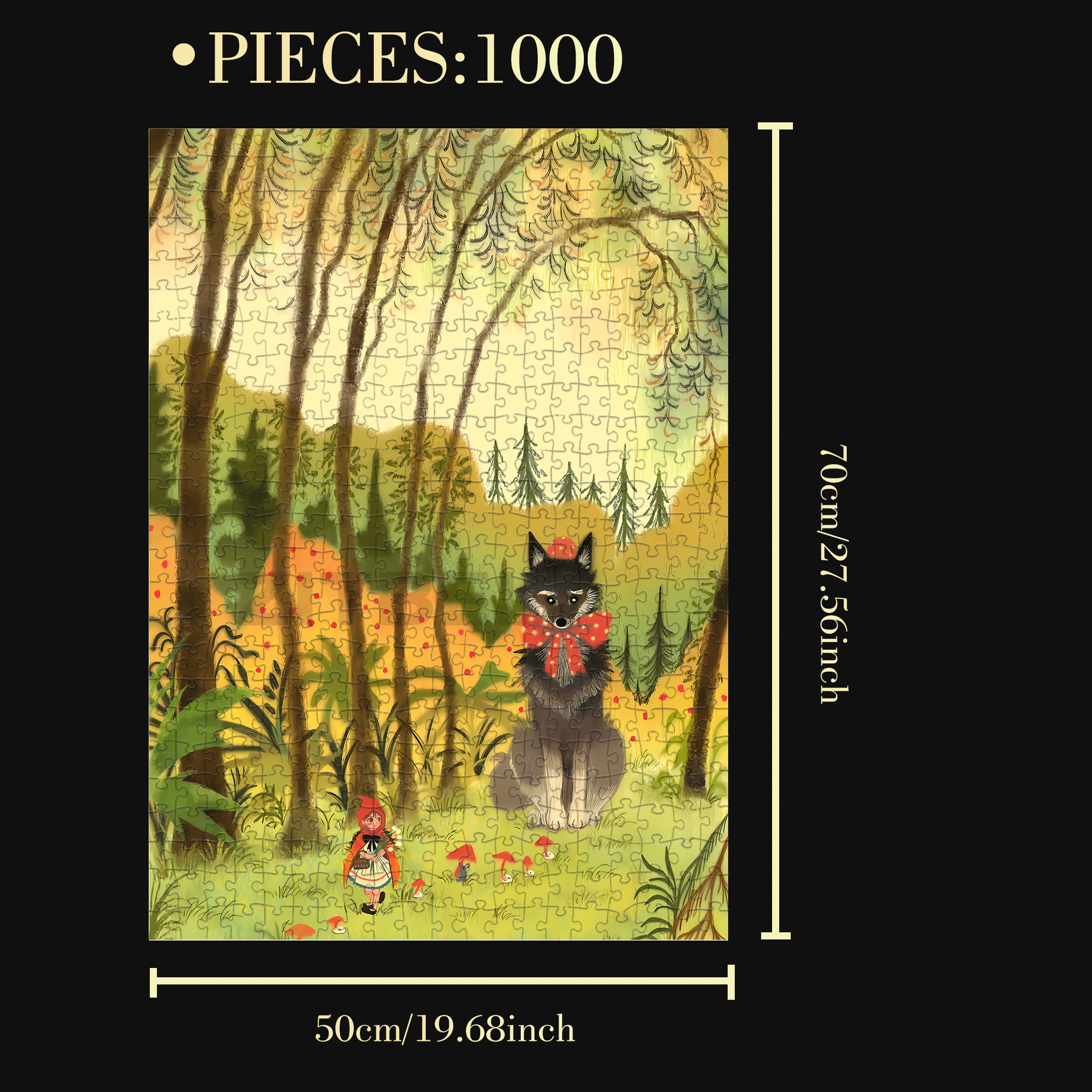 My Autumn Album 500pcs/1000pcs Jigsaw Puzzle, Scratch-Resistant, Interactive Family Game & Brain-Boosting DIY Decor, Perfect for Halloween, Christmas & New Year Gifts, Family Puzzle Game