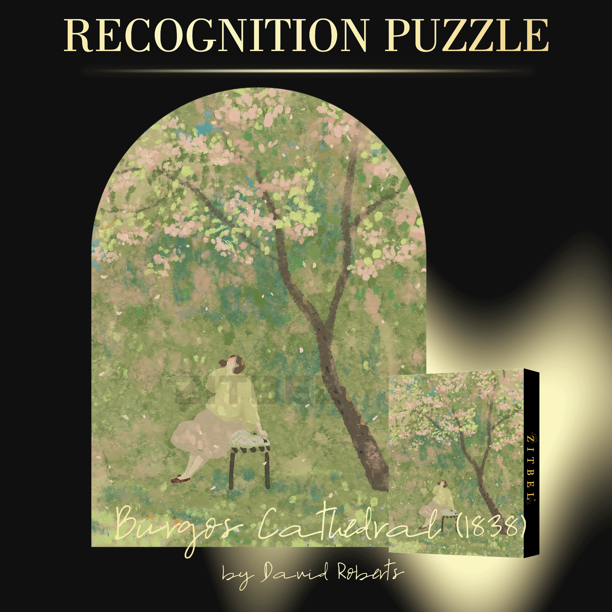 On The Journey Of Life 5 500pcs/1000pcs Jigsaw Puzzle, Scratch-Resistant, Interactive Family Game & Brain-Boosting DIY Decor, Perfect for Halloween, Christmas & New Year Gifts, Family Puzzle Game