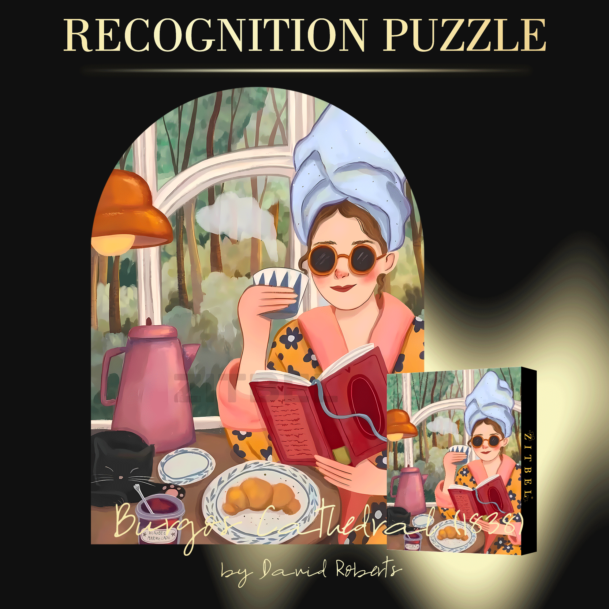 The Traces Of Time Passing By 10 500pcs/1000pcs Jigsaw Puzzle, Scratch-Resistant, Interactive Family Game & Brain-Boosting DIY Decor, Perfect for Halloween, Christmas & New Year Gifts, Family Puzzle Game