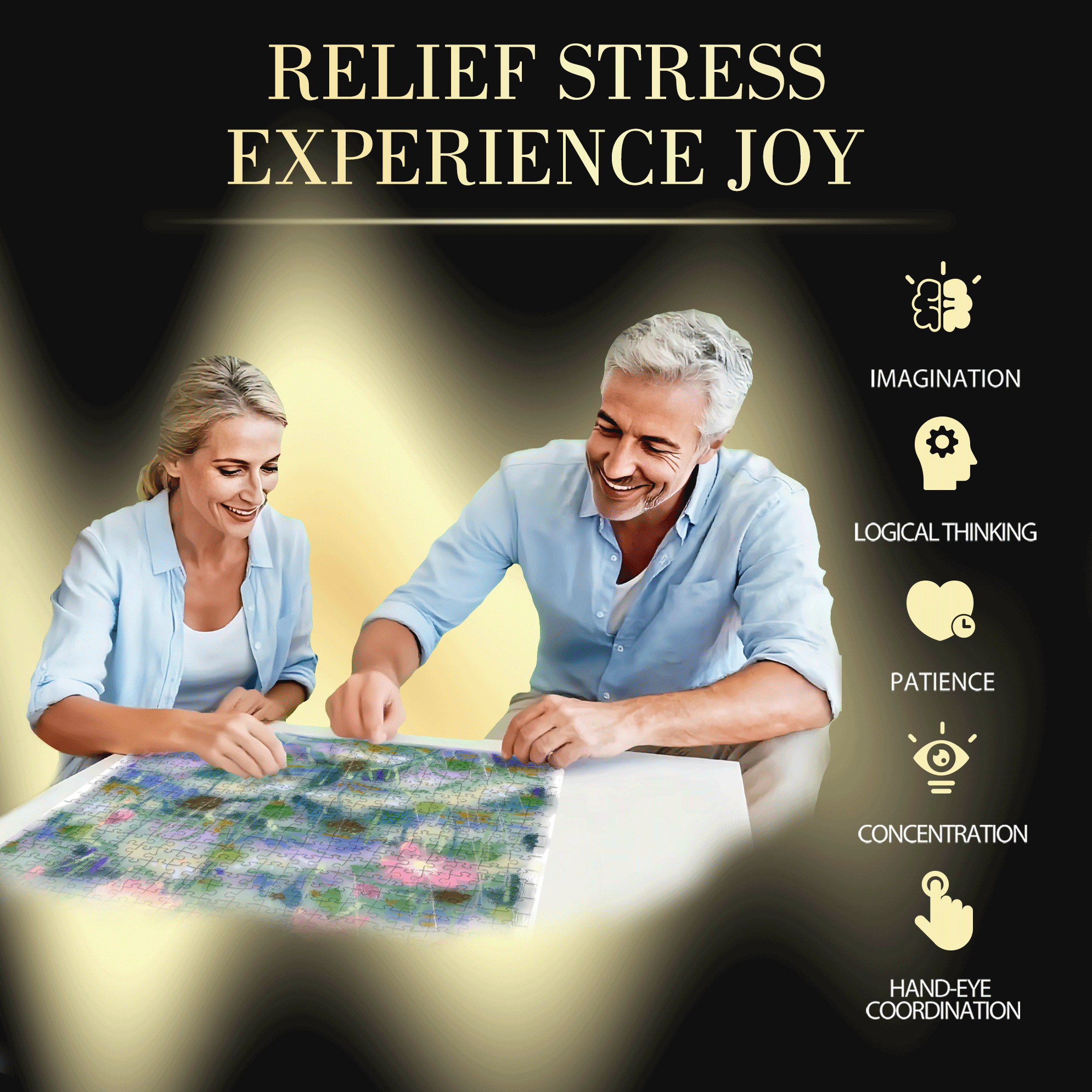 The Wind Does Not Understand My Feelings. 500pcs/1000pcs Jigsaw Puzzle, Scratch-Resistant, Interactive Family Game & Brain-Boosting DIY Decor, Perfect for Halloween, Christmas & New Year Gifts, Family Puzzle Game