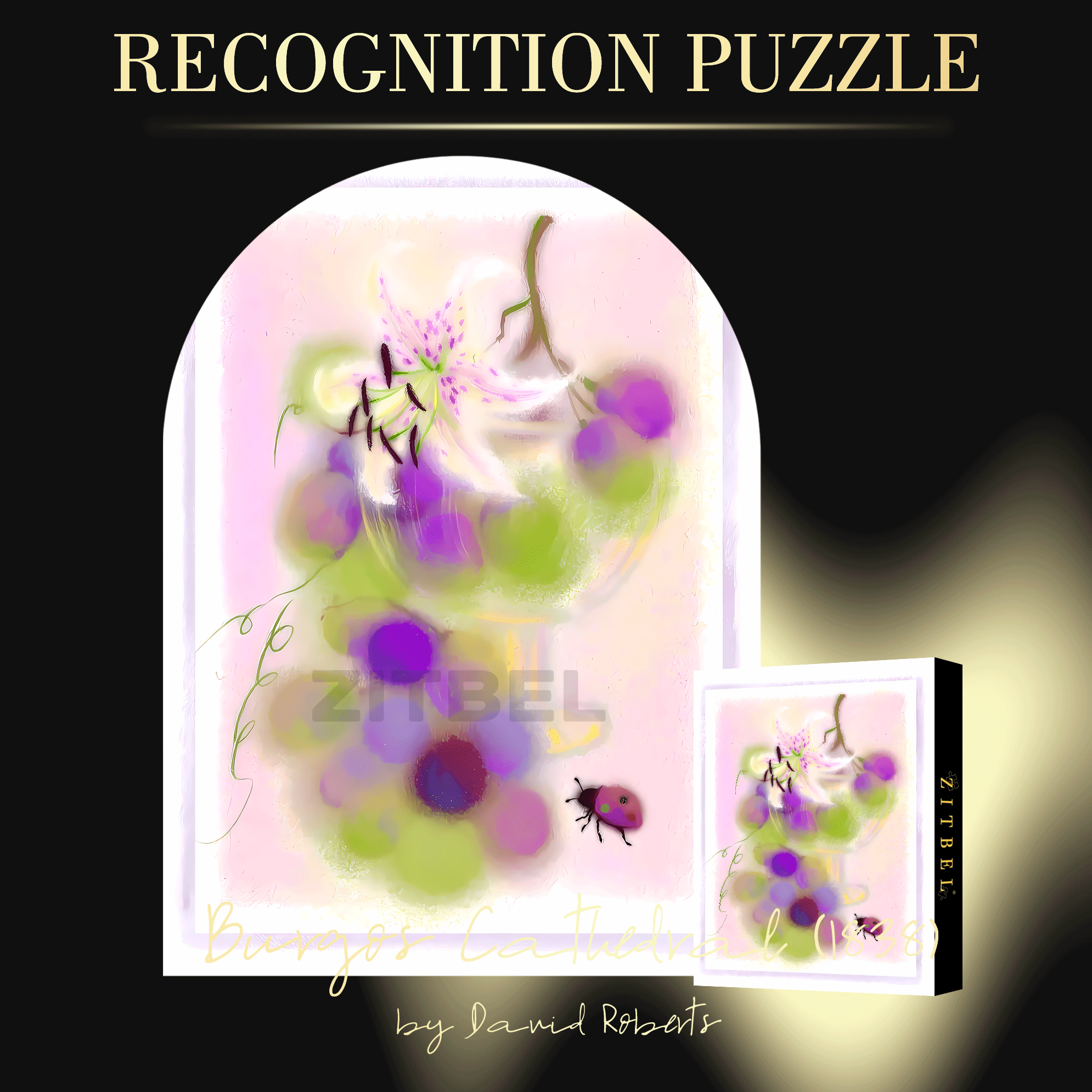 Wait Quietly 500pcs/1000pcs Jigsaw Puzzle, Scratch-Resistant, Interactive Family Game & Brain-Boosting DIY Decor, Perfect for Halloween, Christmas & New Year Gifts, Family Puzzle Game